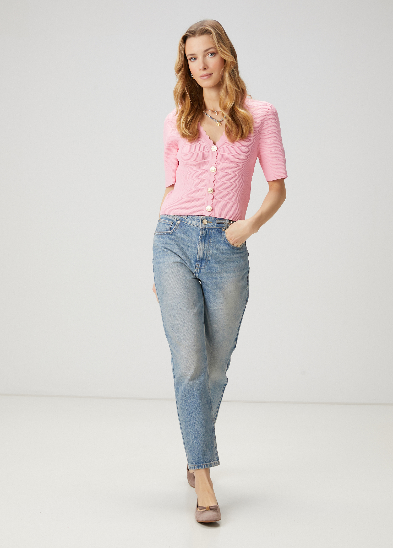 Mavi Aksesuar Detaylı Denim Pantolon_1