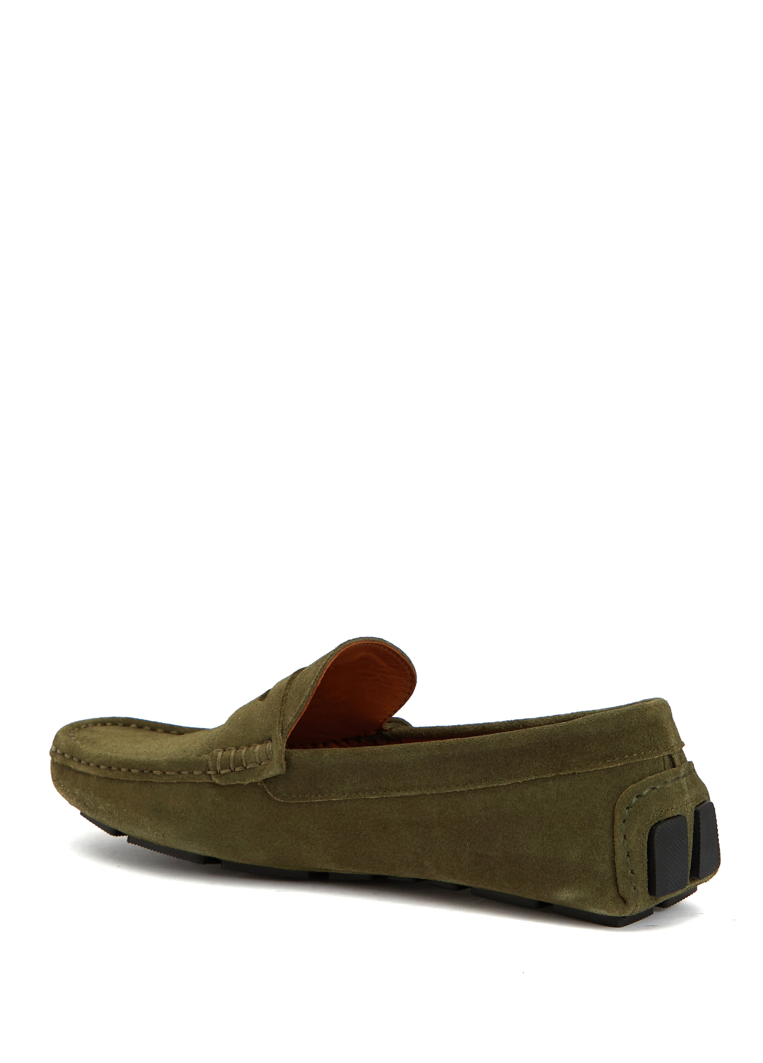 Haki Erkek Süet Loafer_2
