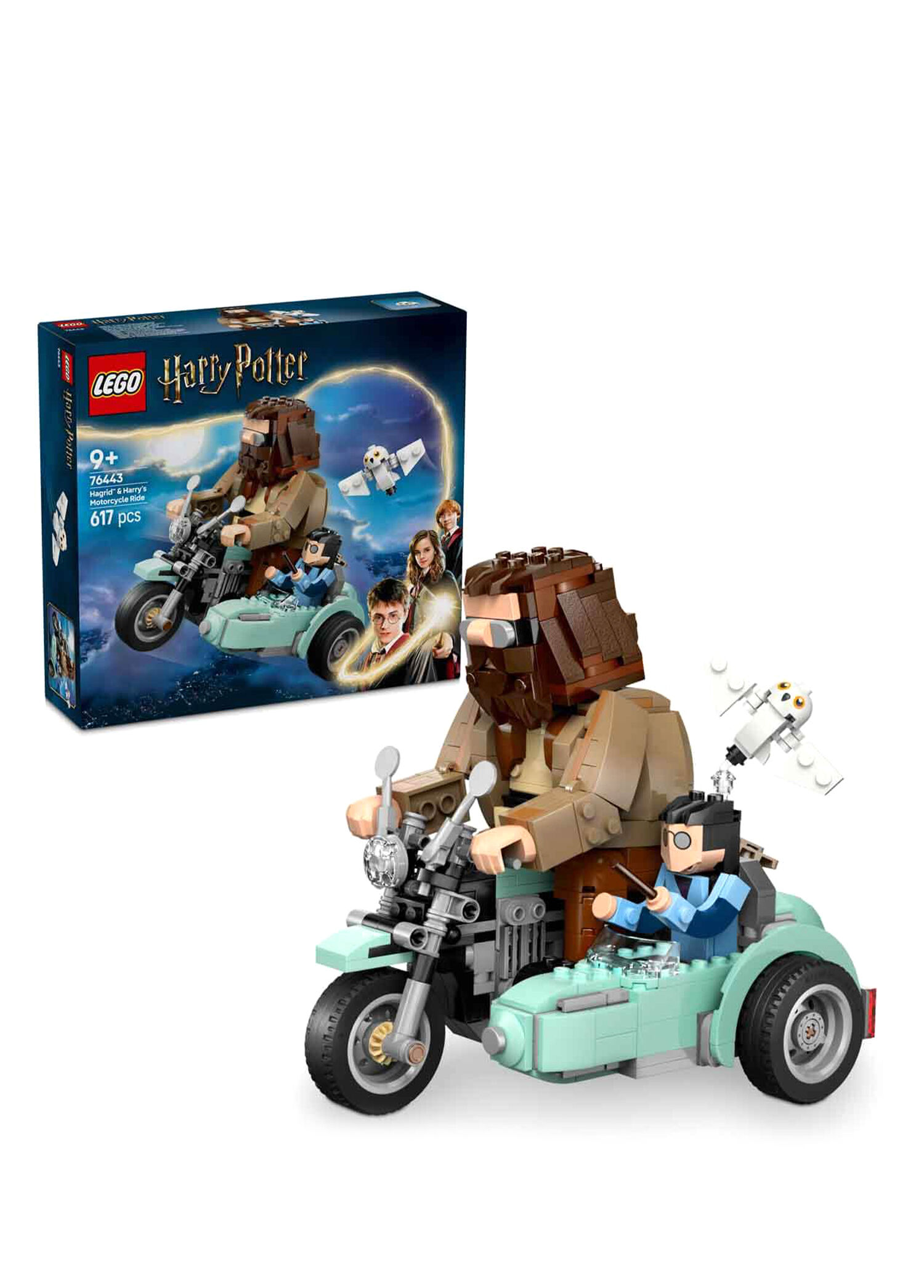 Harry Potter Hagrid ve Harry’nin Motosiklet Yolculuğu 617 Parça 9+ Yaş Yapı Oyuncağı 76443
