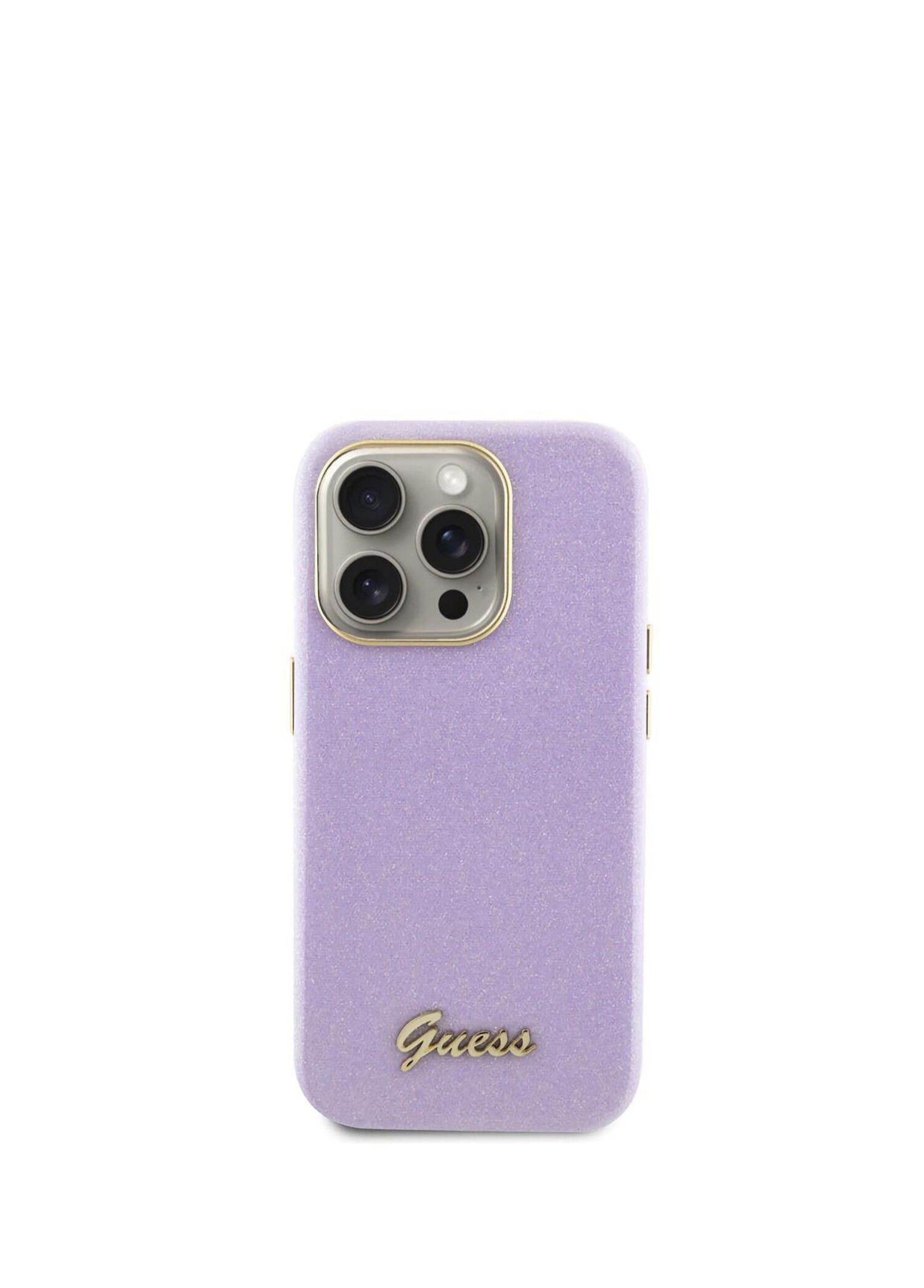 iPhone 15 Pro Max Uyumlu Glitter Glossy Script Silikon Kılıf