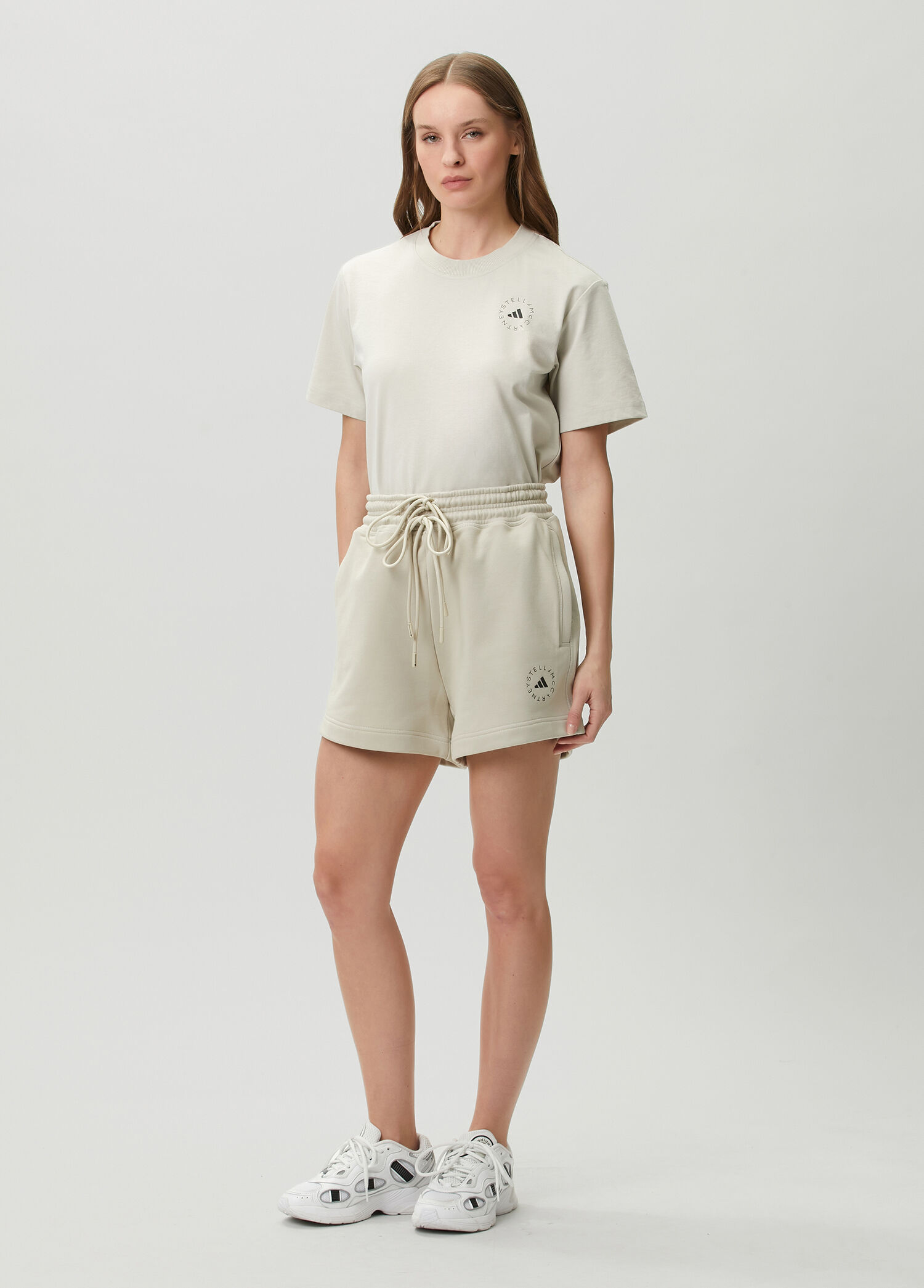 by Stella Mccartney Truecasuals Terry Bej Şort