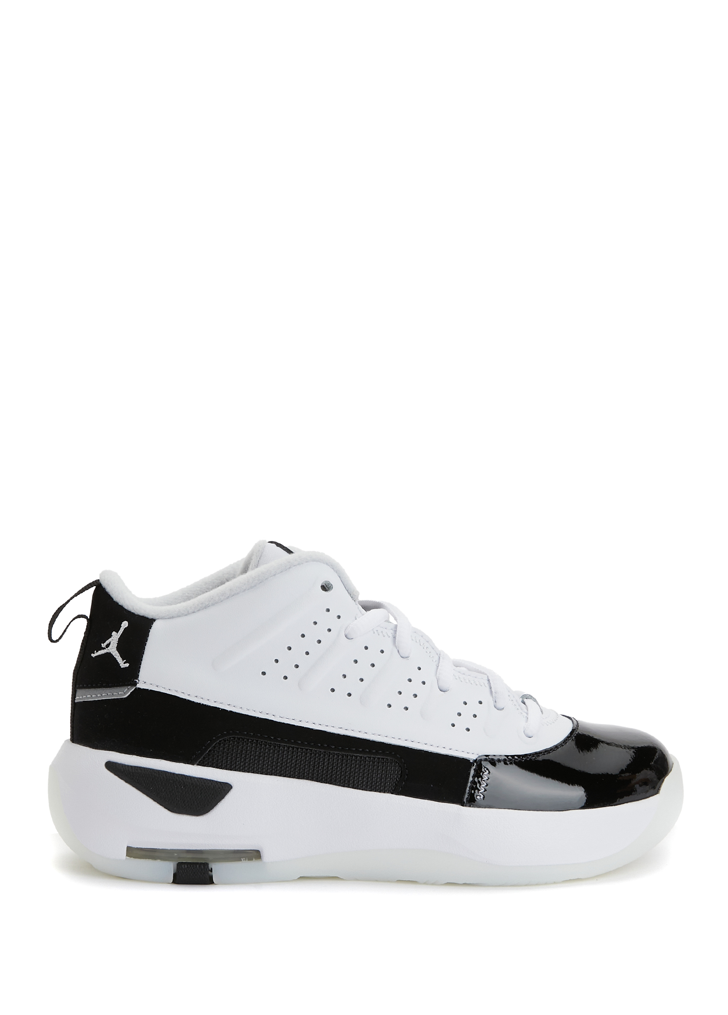 Jordan Max Aura White Unisex Kids Leather Sneake