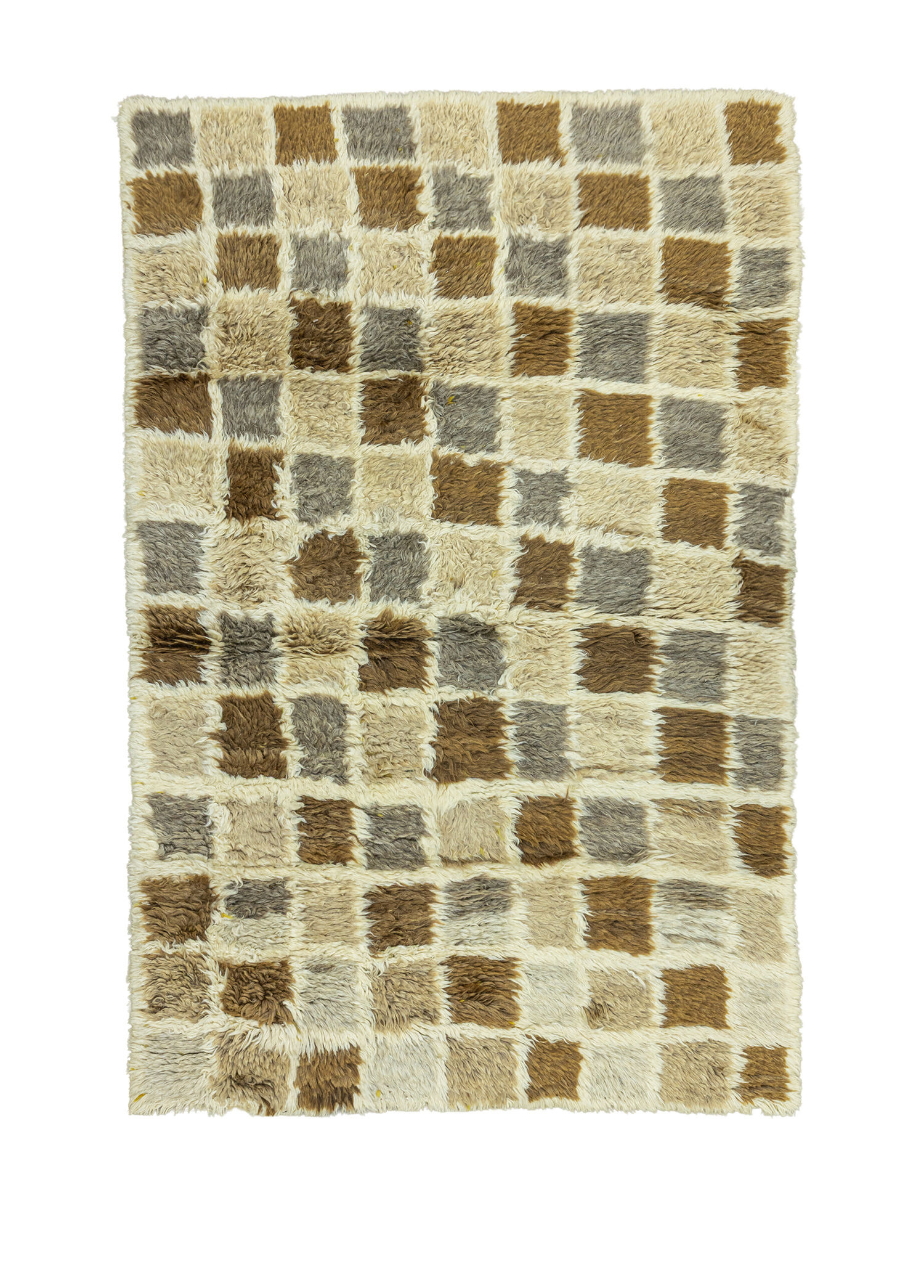 Florin Geometrik Tasarımlı Tülü Halı 116 x 190 cm