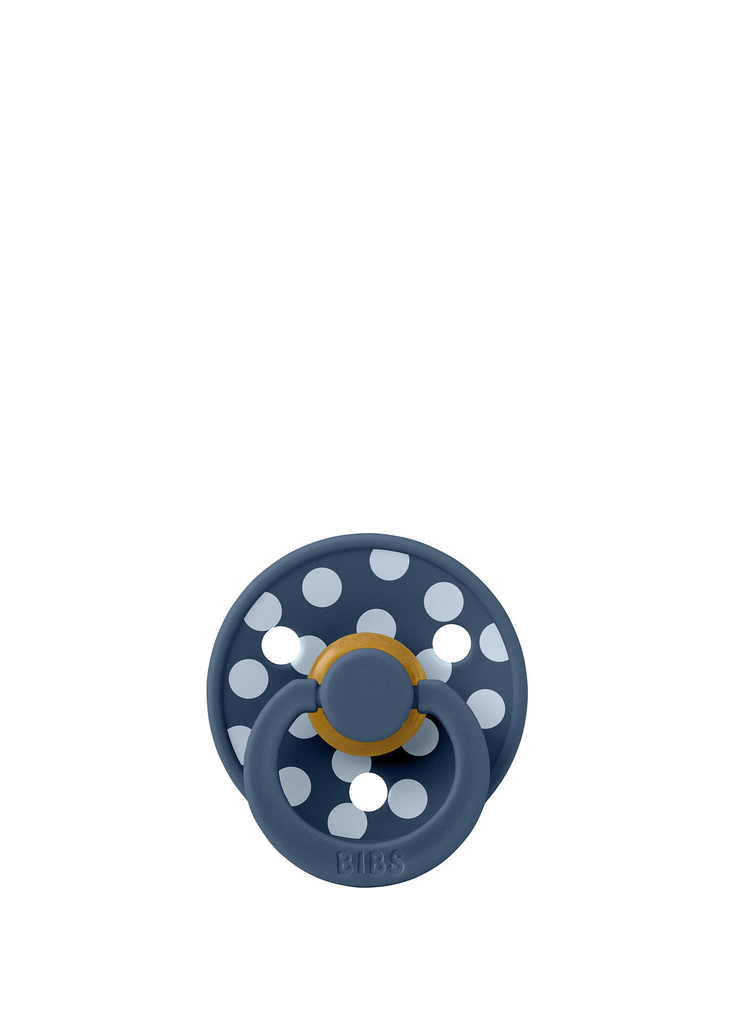 Polka Big Steel BabyBlue Kauçuk Emzik