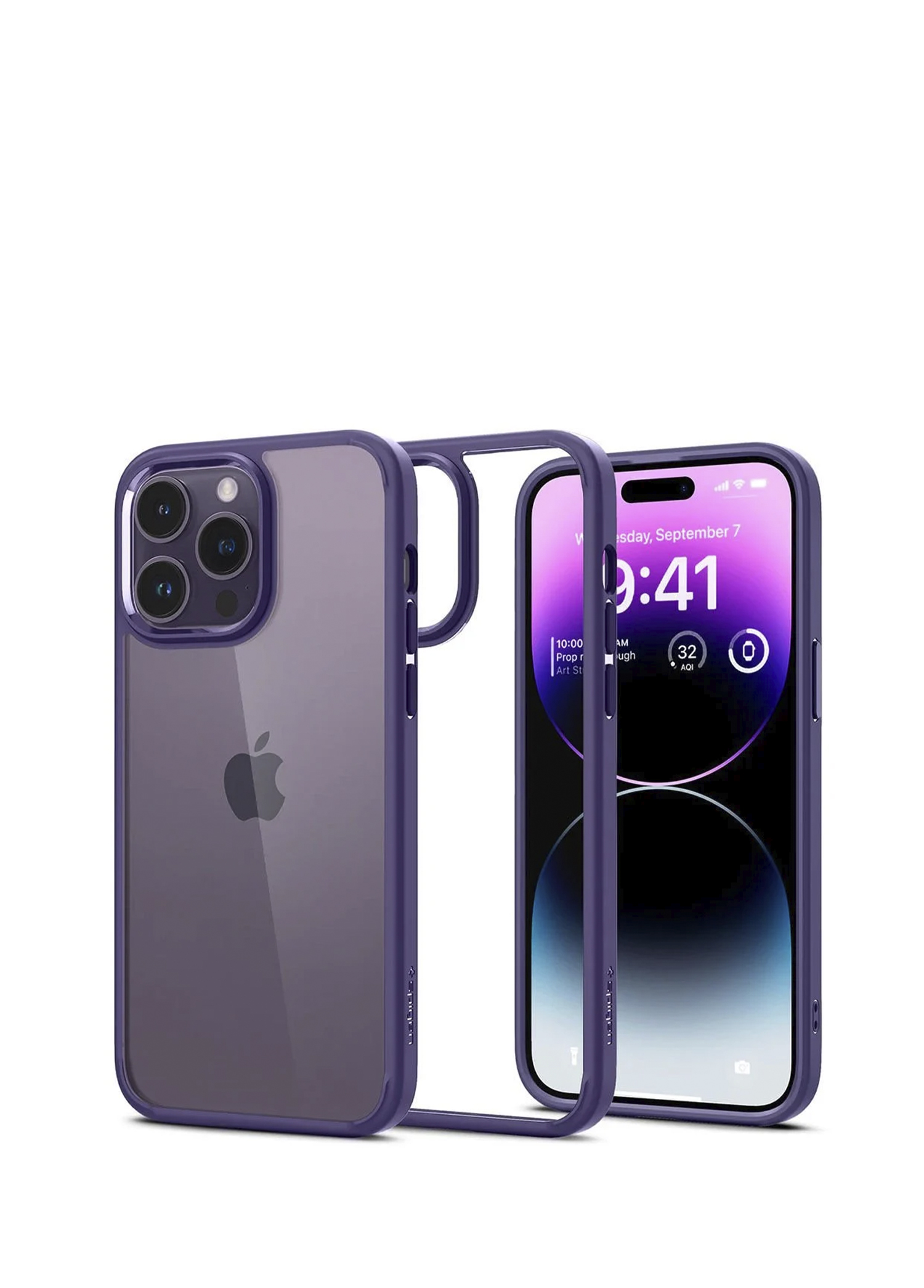 Apple iPhone 14 Pro Max Ultra Hybrid Deep Purple Kılıf