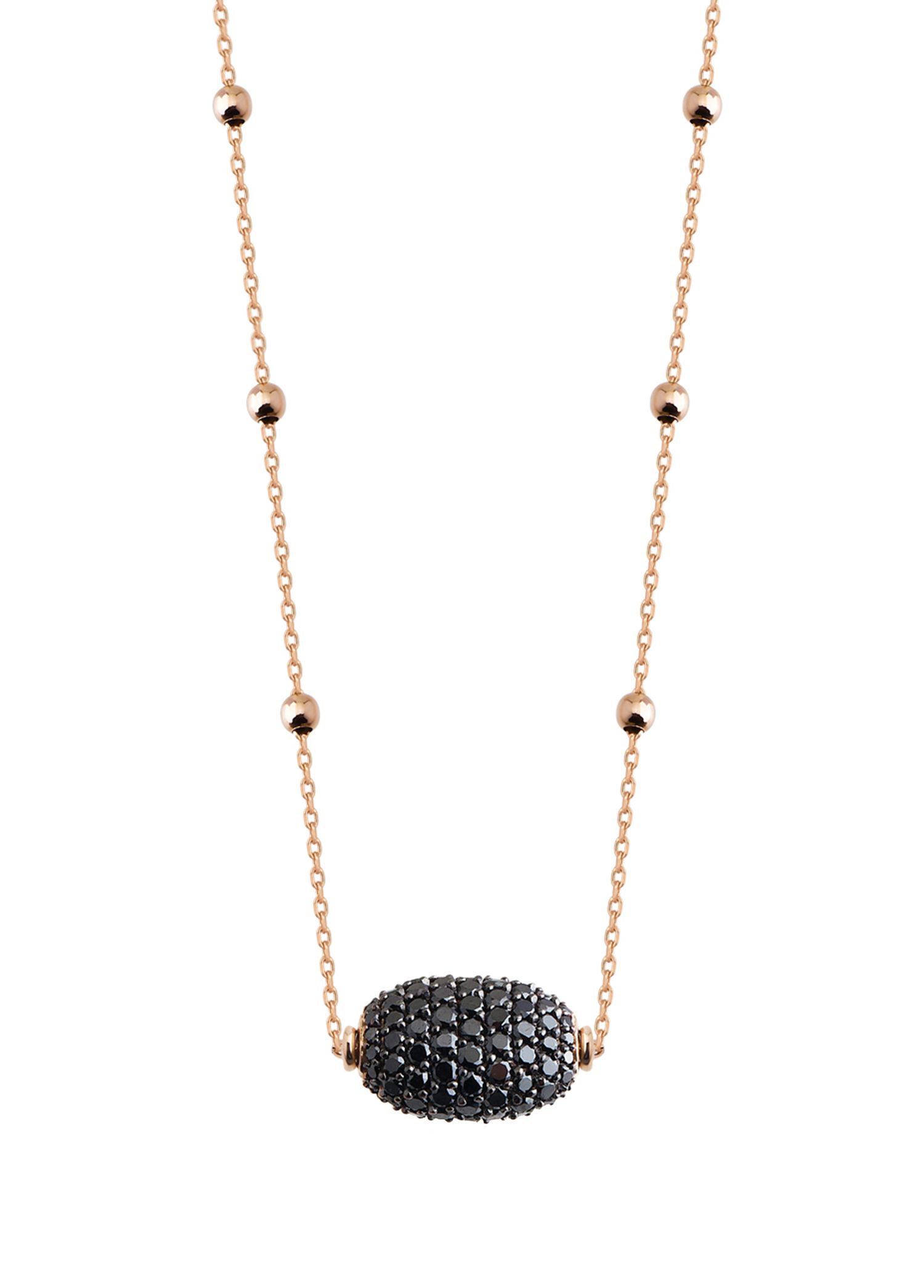 Sybell SYBELL - Diamonds Women's Gold Necklace