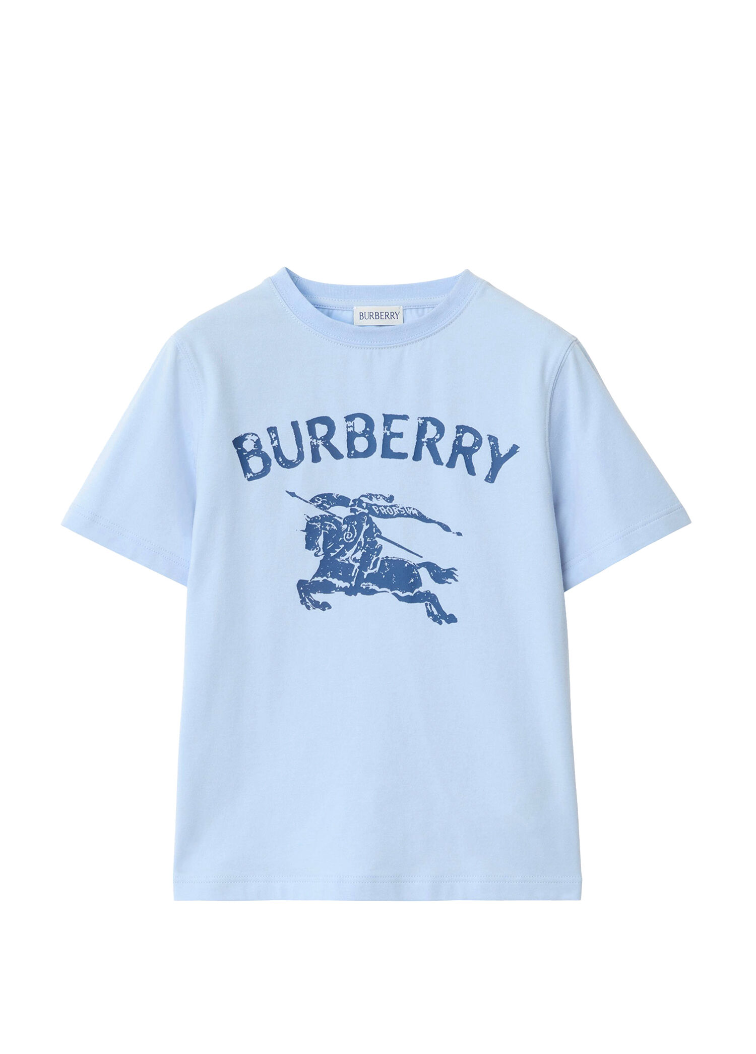 Cedar Stamp Ekd Mavi Kısa Kollu Unisex Çocuk T-Shirt