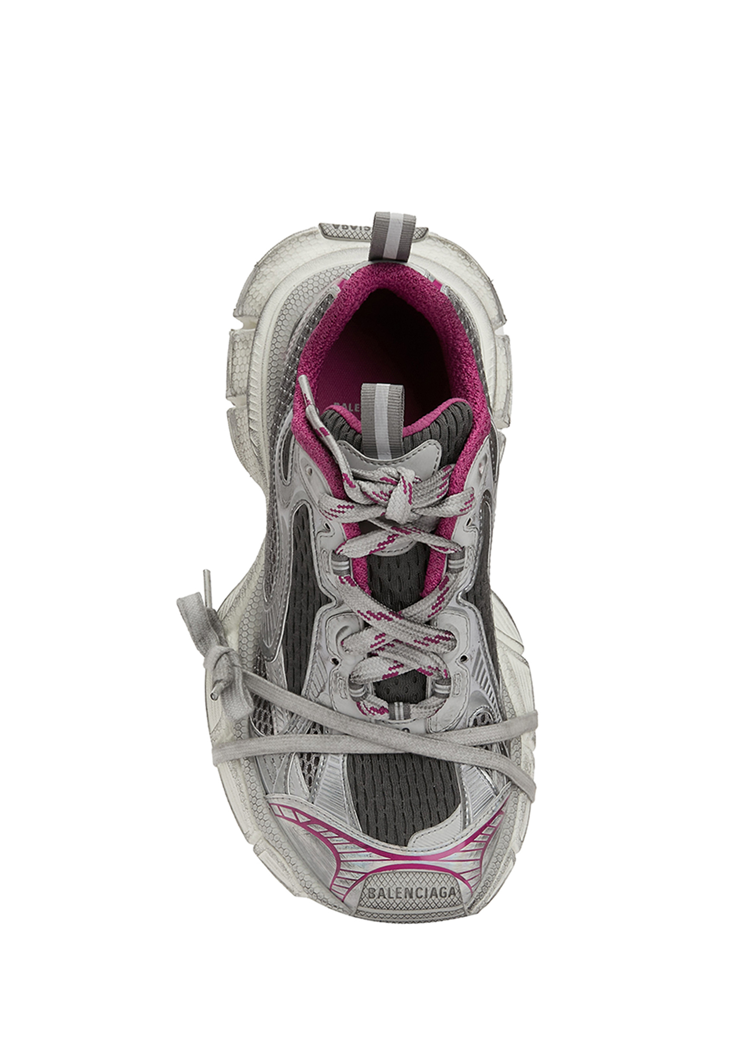 Balenciaga Purple Grey Women's Sneakers