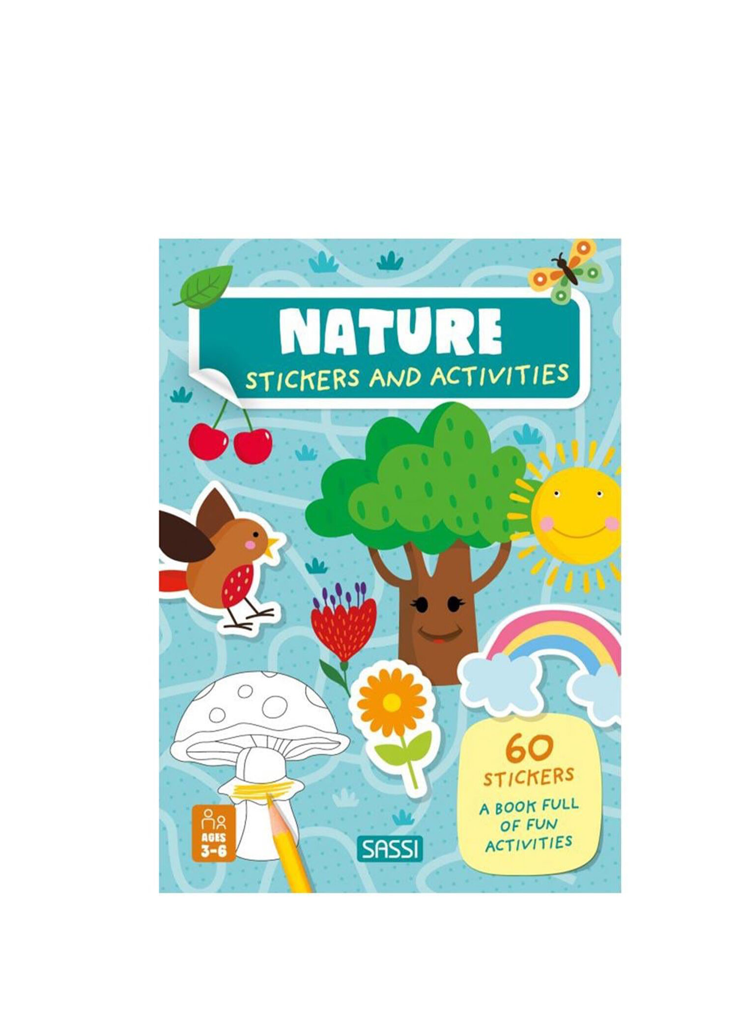 Nature - Sticker and Activities Çocuk Yabancı Dil Aktivite Kitabı