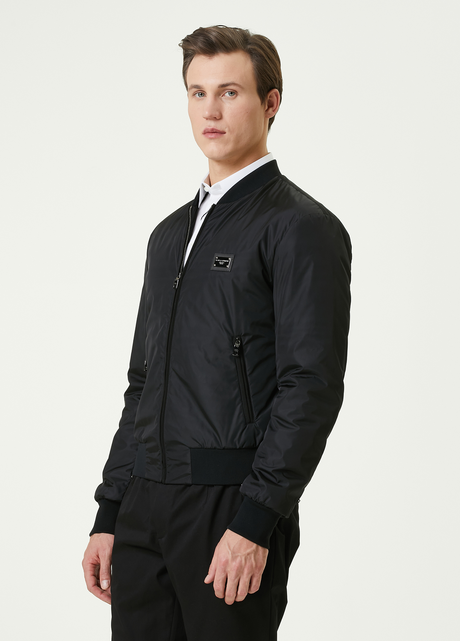 Beymen Siyah Logo Detaylı Bomber Mont. 3 Beymen Siyah Logo Detaylı Bomber Mont. 3