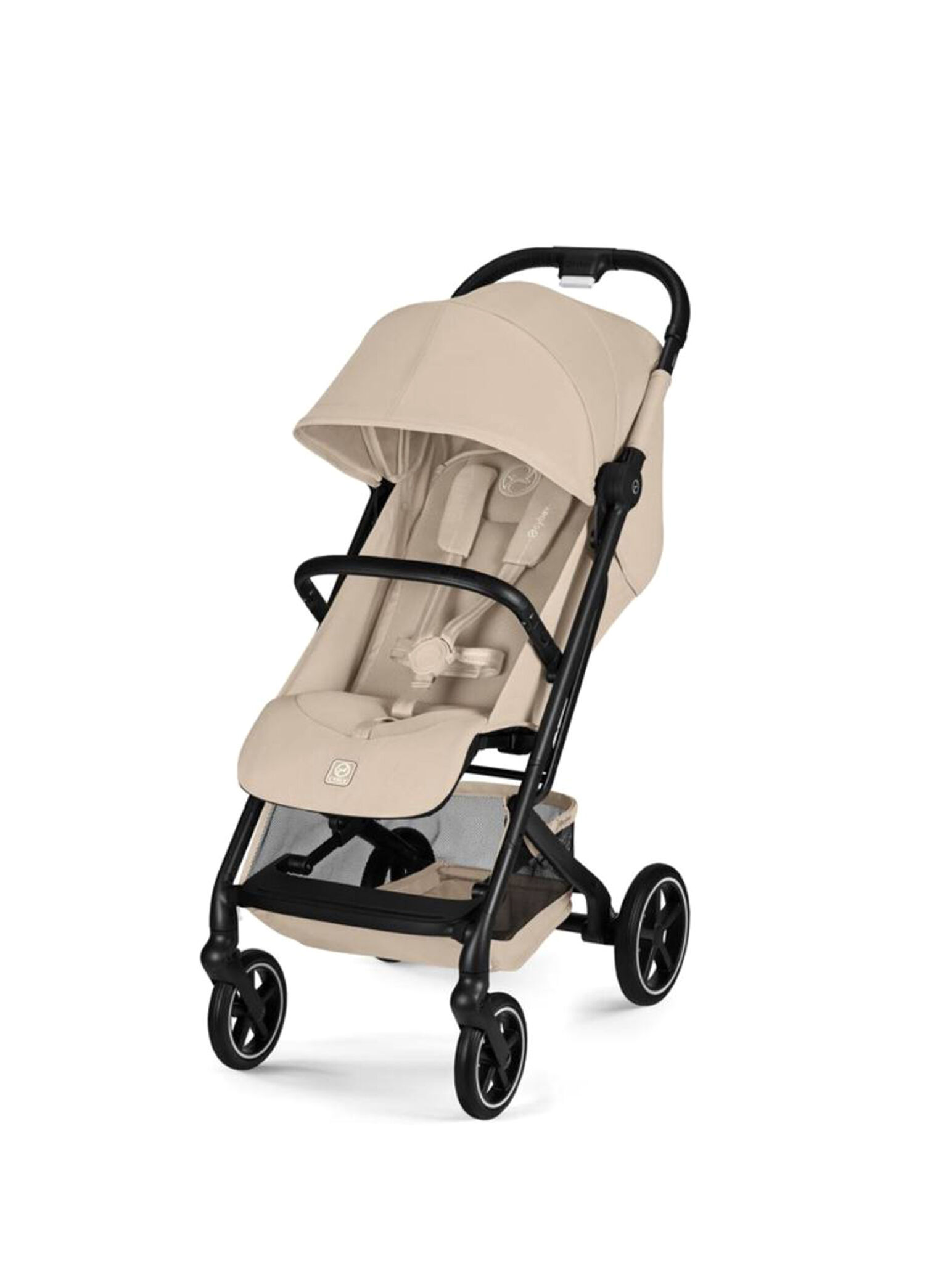 Cybex - Beezy Black Almond Beige Kabin Boy Bebek Arabası - Bej