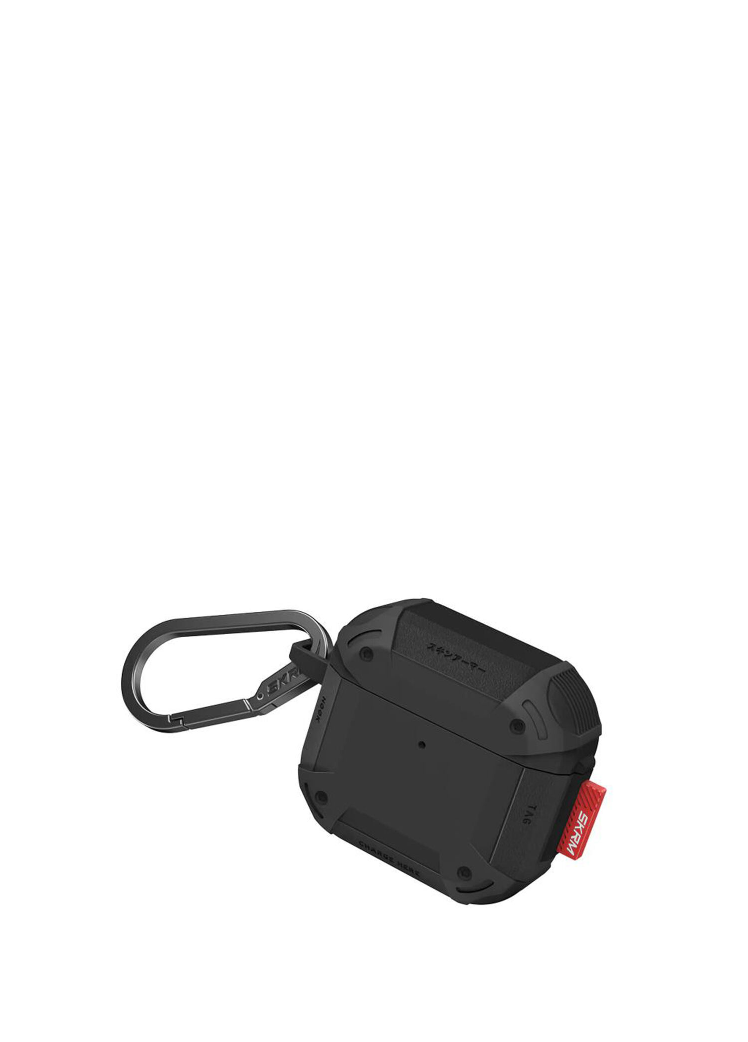 Mecha Ce Siyah Apple 4. Nesil Uyumlu Airpods Kılıfı