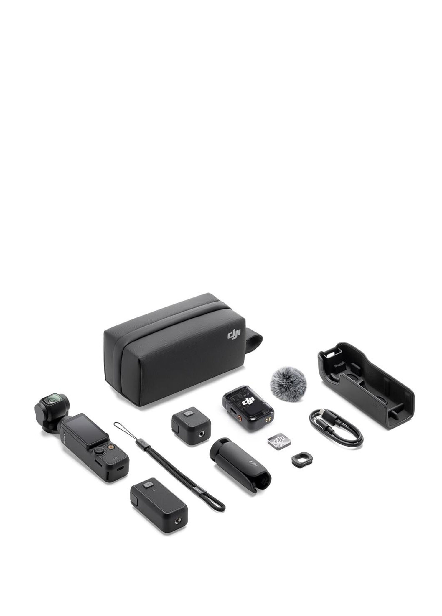 DJI Osmo Pocket 3 Creator Combo アクセサリーのみ DJI - Osmo Pocket 3 Creator Combo Gimbal - Siyah