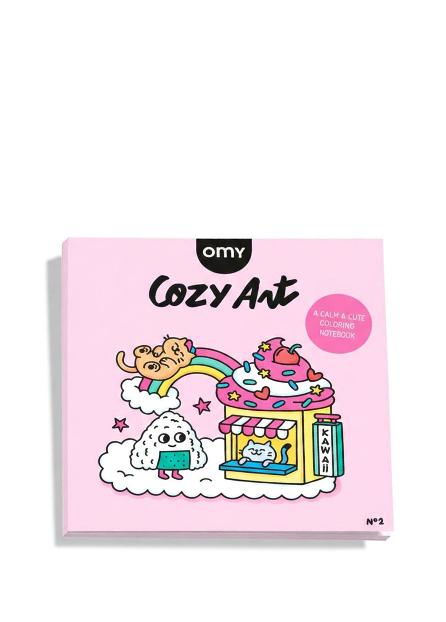 Kawaii Cozy Art Boyama Kitabı