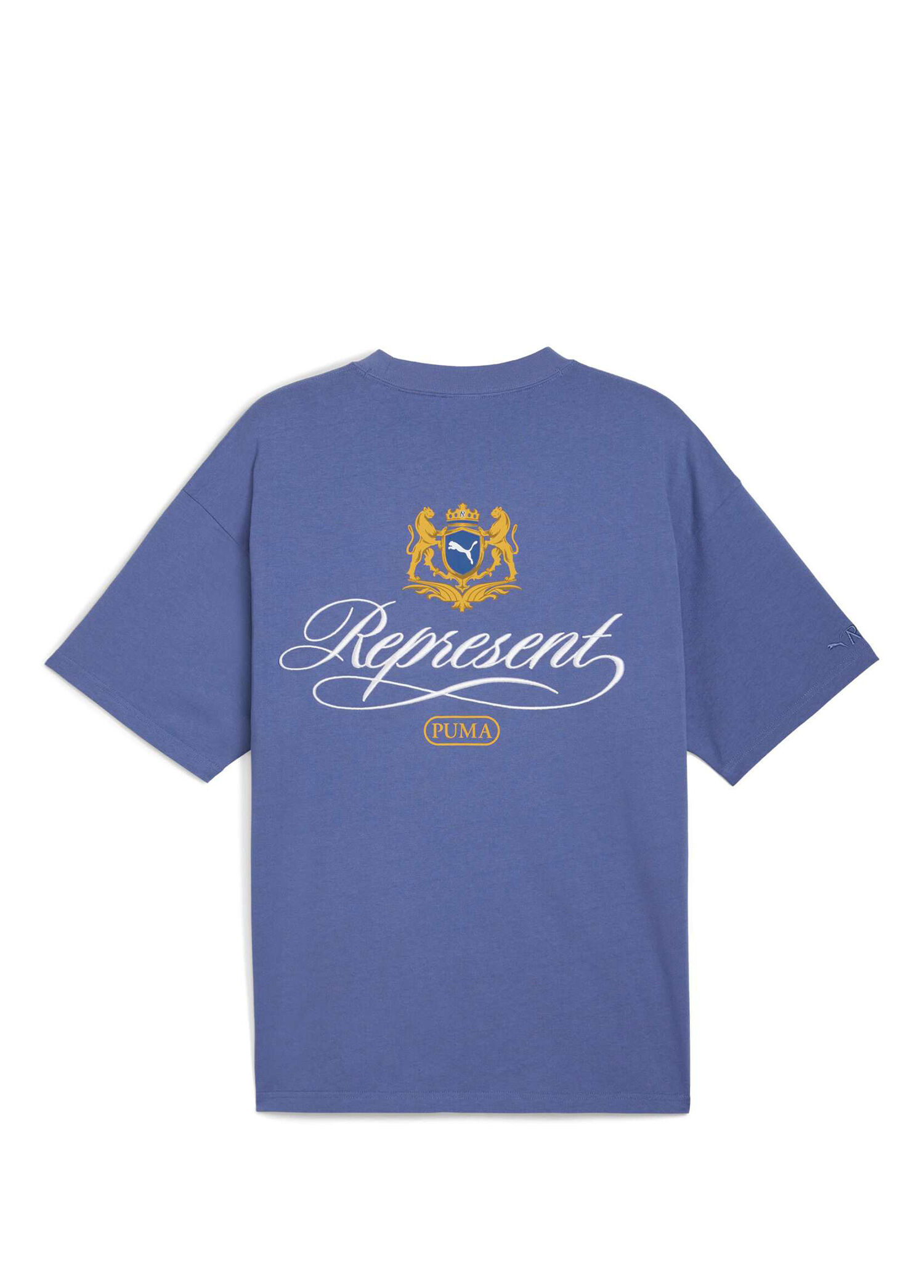 Puma x Represent Graphic Blue Dusk Kısa Kollu Erkek T-shirt