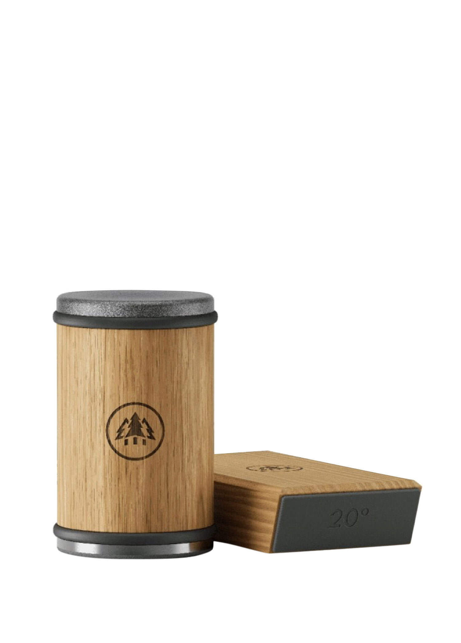 Horl - 3 Naturel Meşe Ağacı Bıçak Bileme Aleti - Naturel