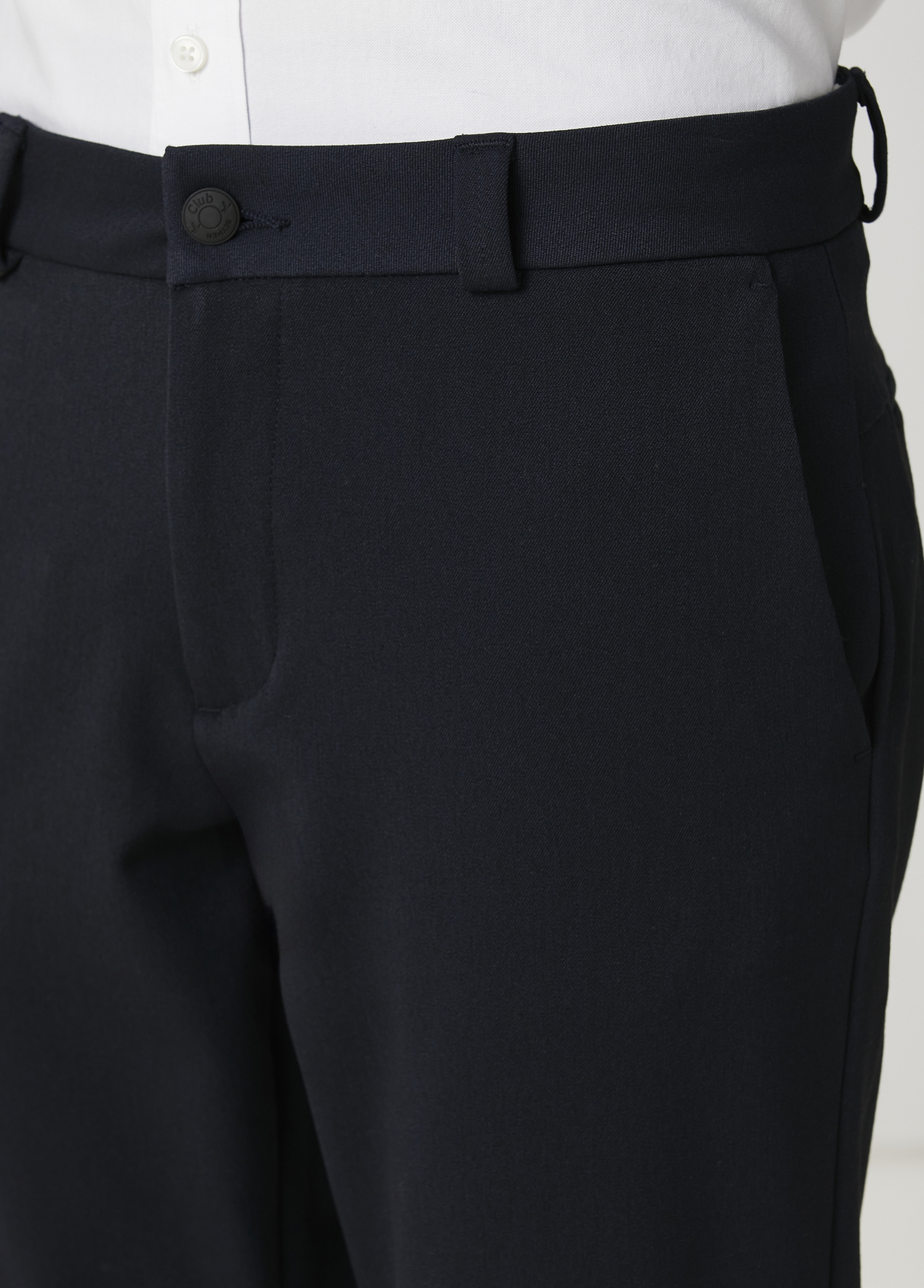 Slim Fit Lacivert Chino Pantolon_3