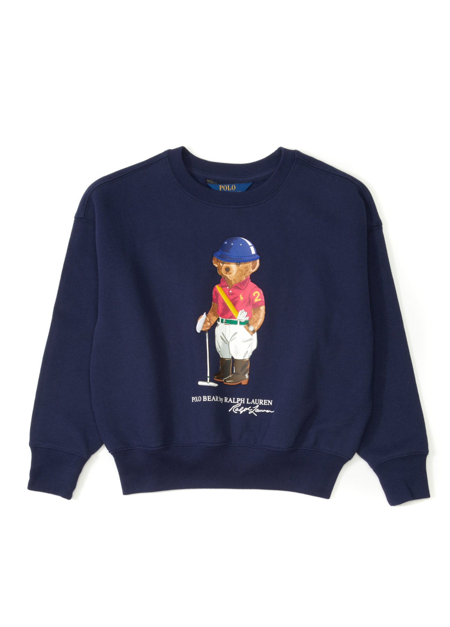 Polo Ralph Lauren - Polo Bear Lacivert Kız Çocuk Sweatshirt - Lacivert 