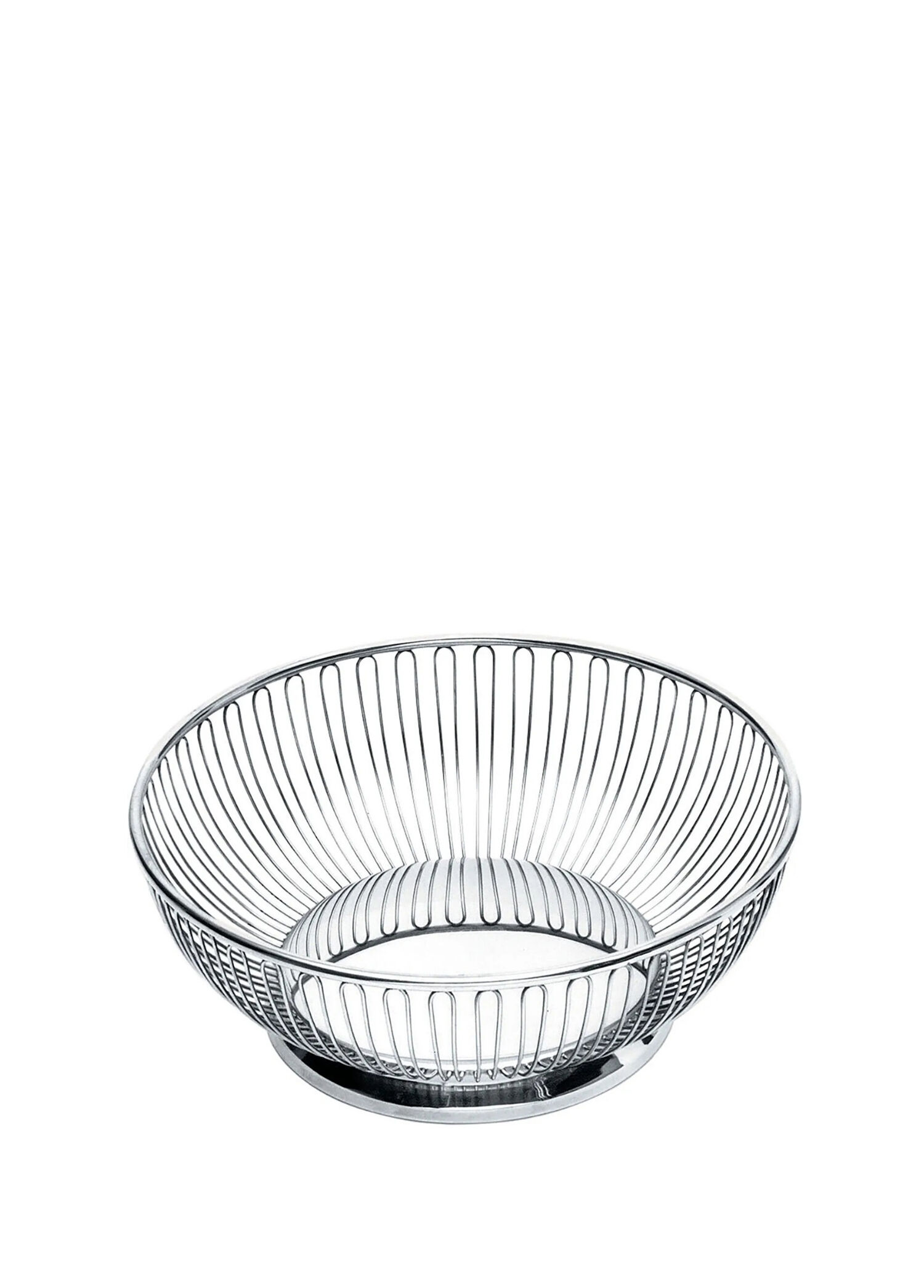 Silver Yuvarlak Tel Sepet