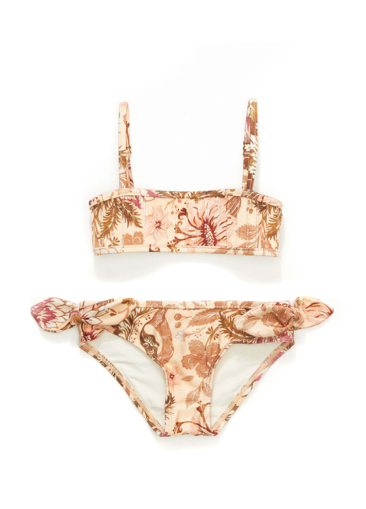 Çok Renkli Kız Çocuk Bikini Takımı
