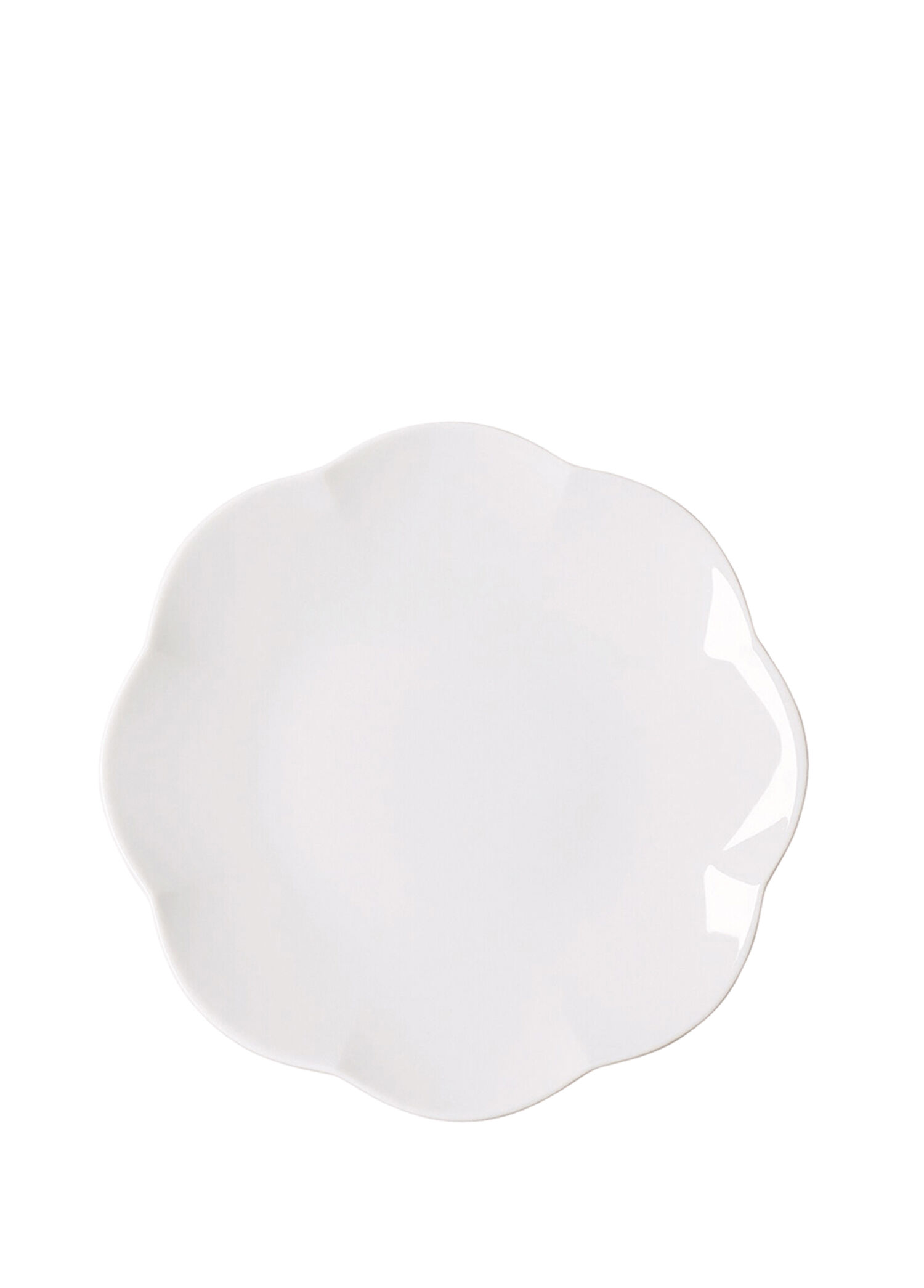 Sonetto Bianco Beyaz Porselen Ekmek Tabağı 15 cm