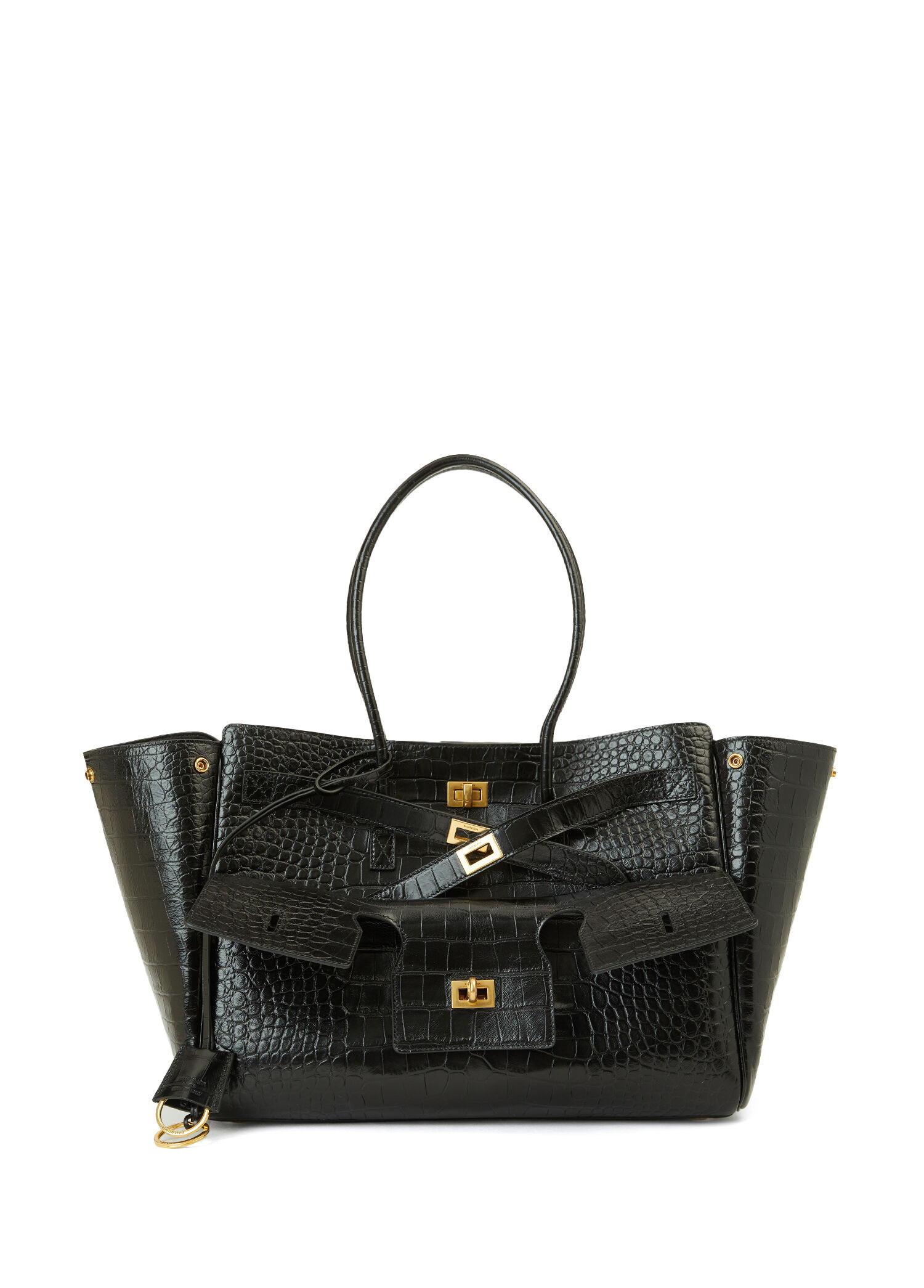 Bel Air Medium Carry Tote Siyah Kadın Deri Çanta