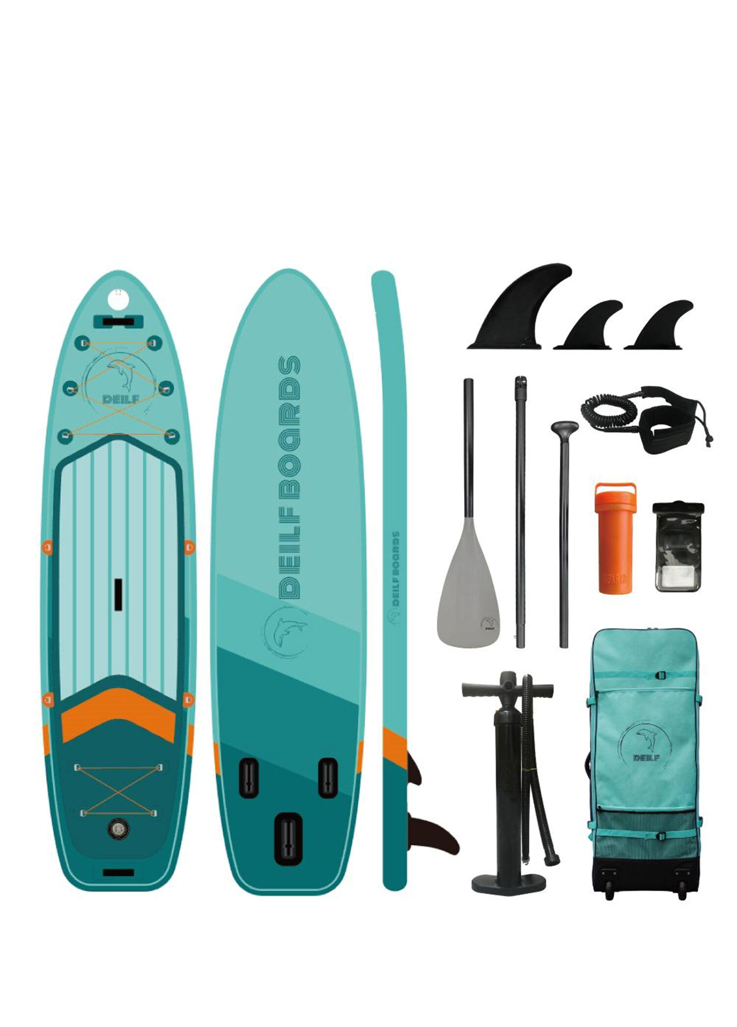 Fisher Şişirilebilir Sup Sörf Tahtası Paddle Board