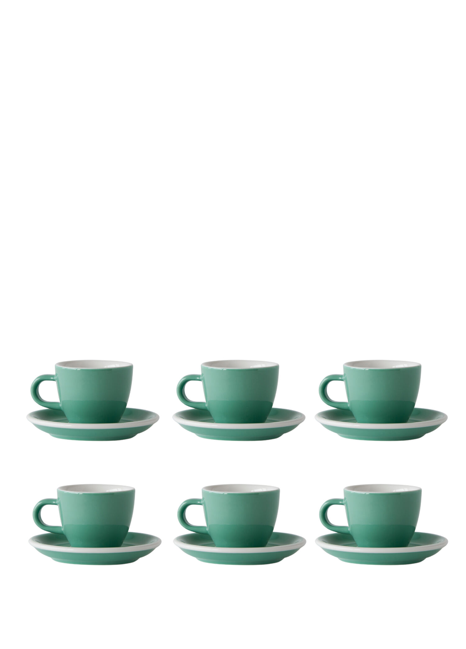 Evolution Yeşil 6'lı Espresso Fincan Seti
