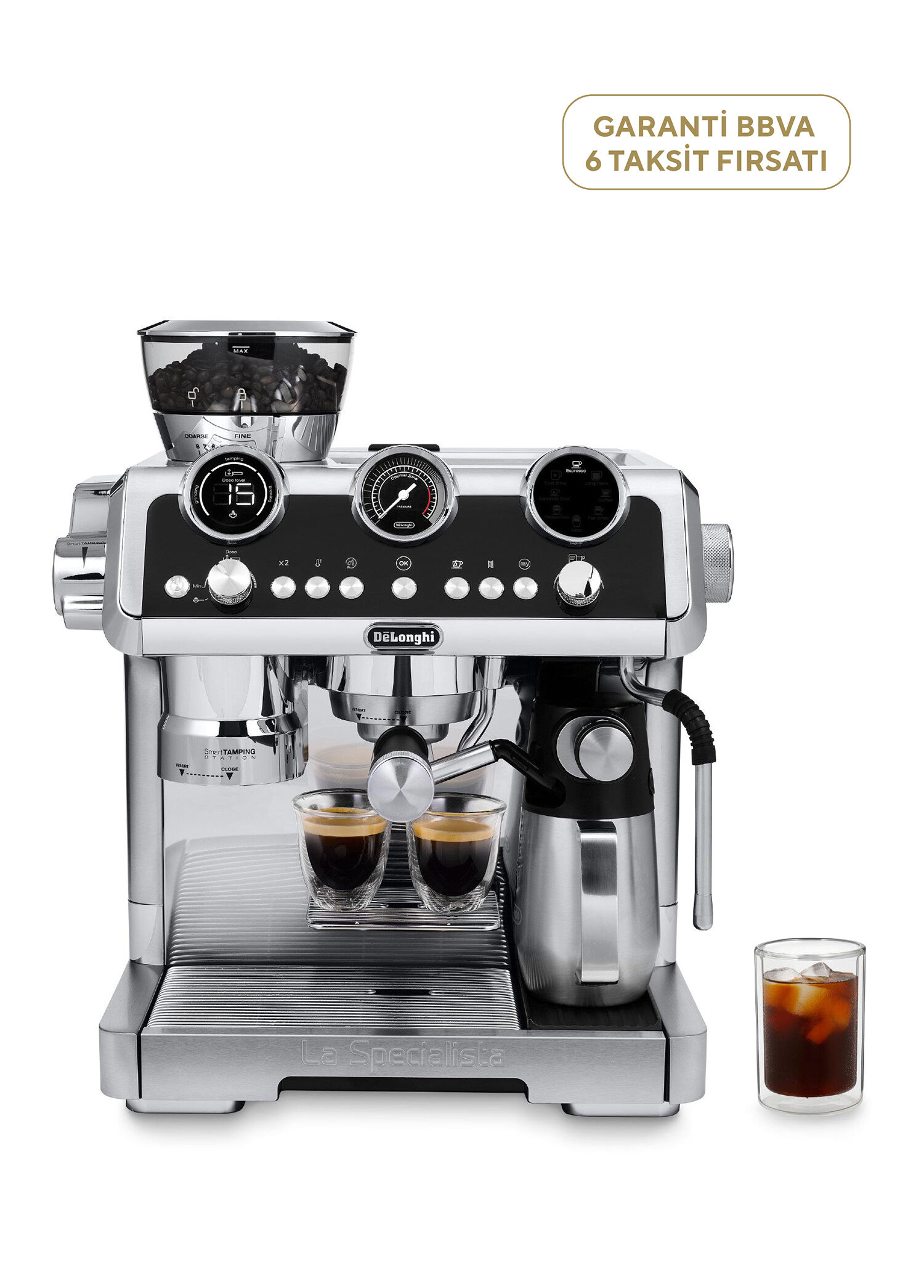EC9865.M La Specialista Maestro Cold Brew Manuel Espresso Makinesi