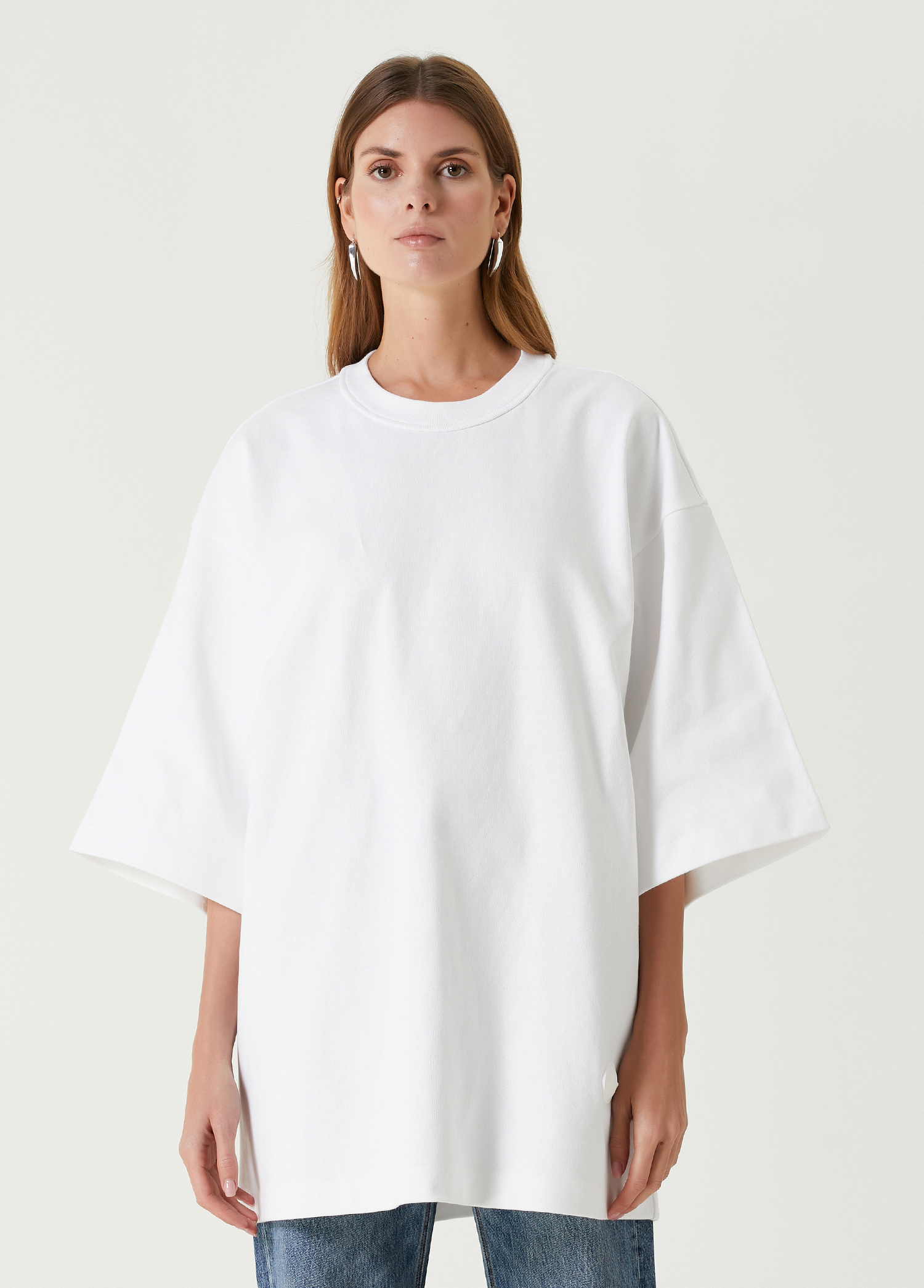 Beyaz Oversize T-shirt