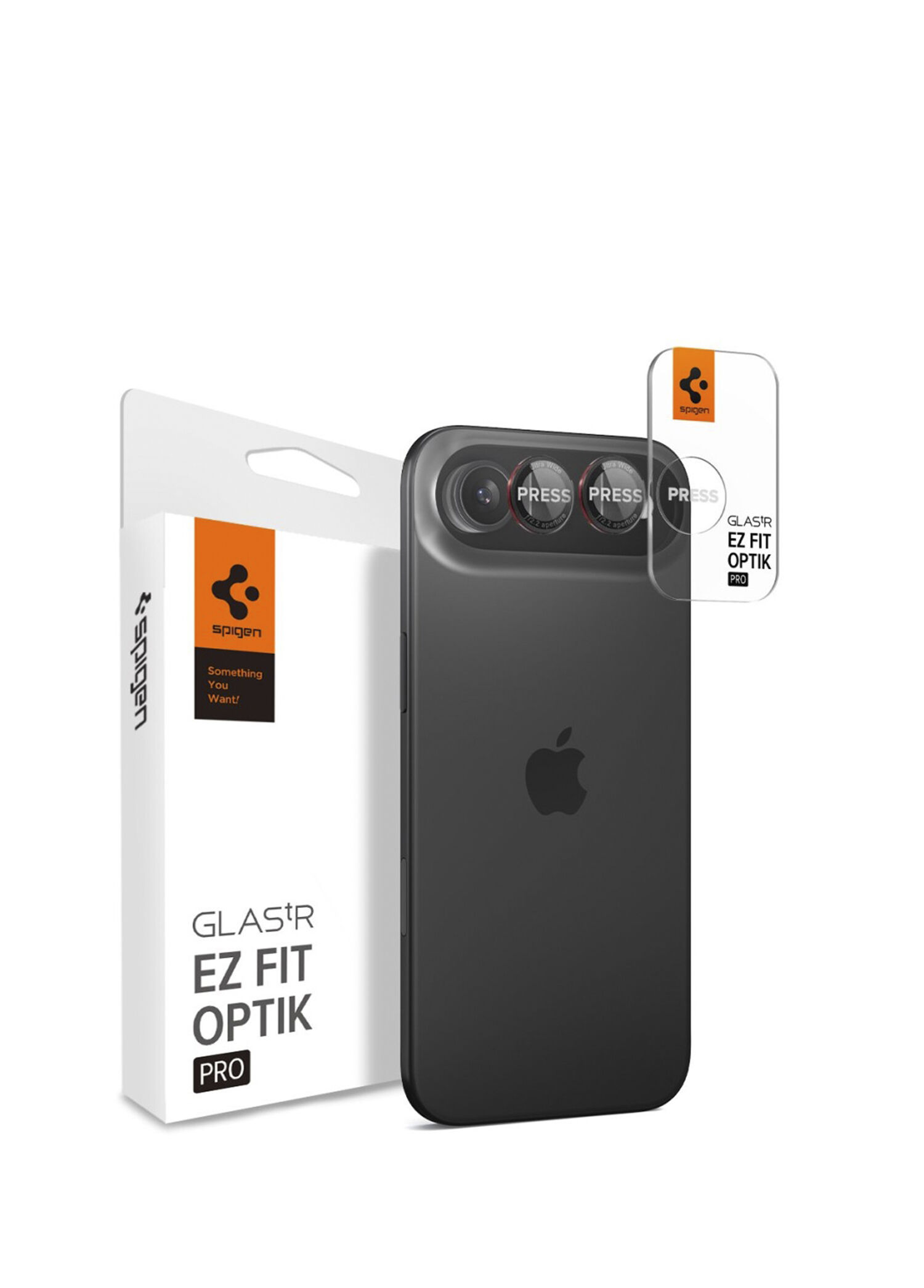 iPhone 17 Air Kolay Kurulum GLAS.tR EZ Fit Optik Pro L-Serisi 2'li Kamera Lens Camı Koruyucu