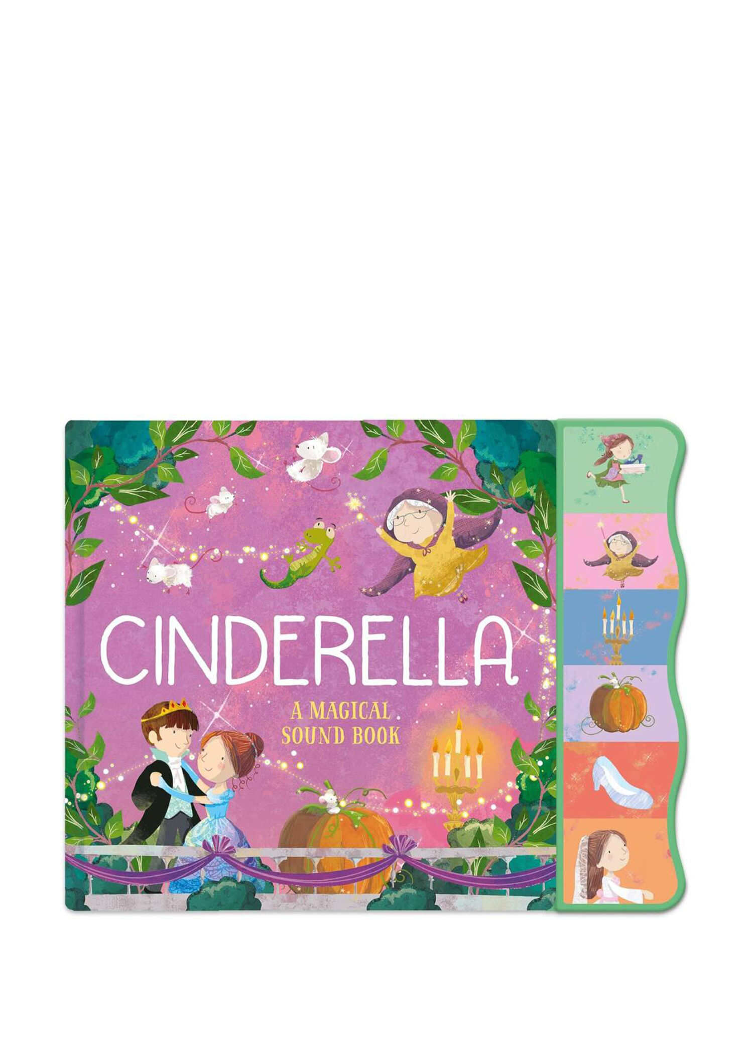 Cinderella Wavy Module 6 Button Sound Book Yabancı Dil Sesli Çocuk Kitabı