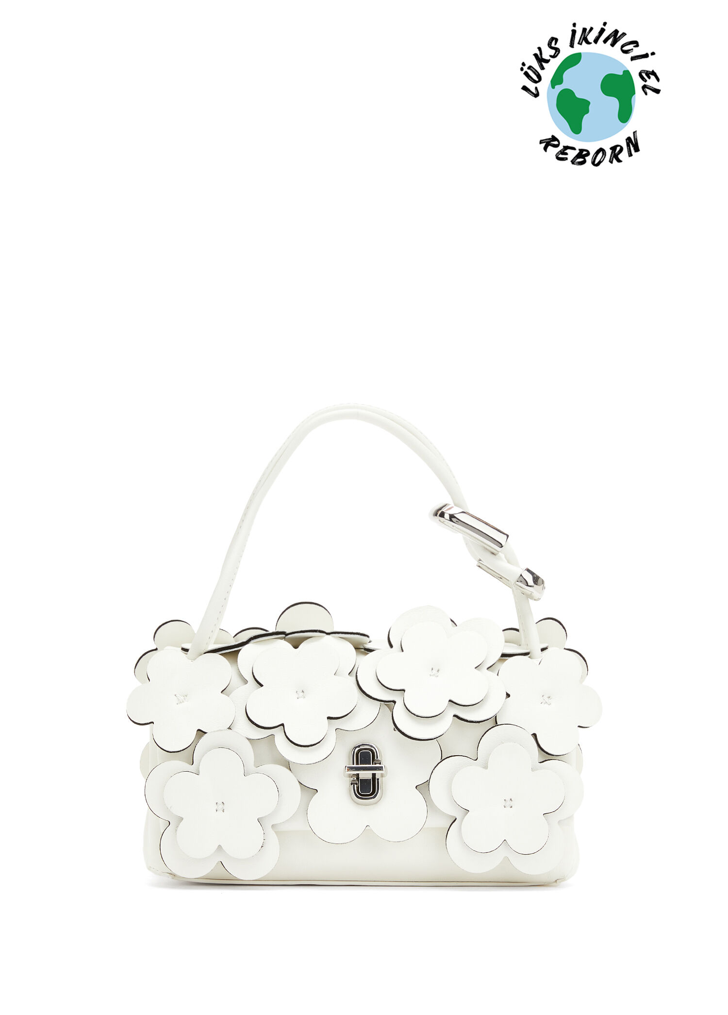 Beymen Reborn - Marc Jacobs The Daisy Applique Çanta - Beyaz