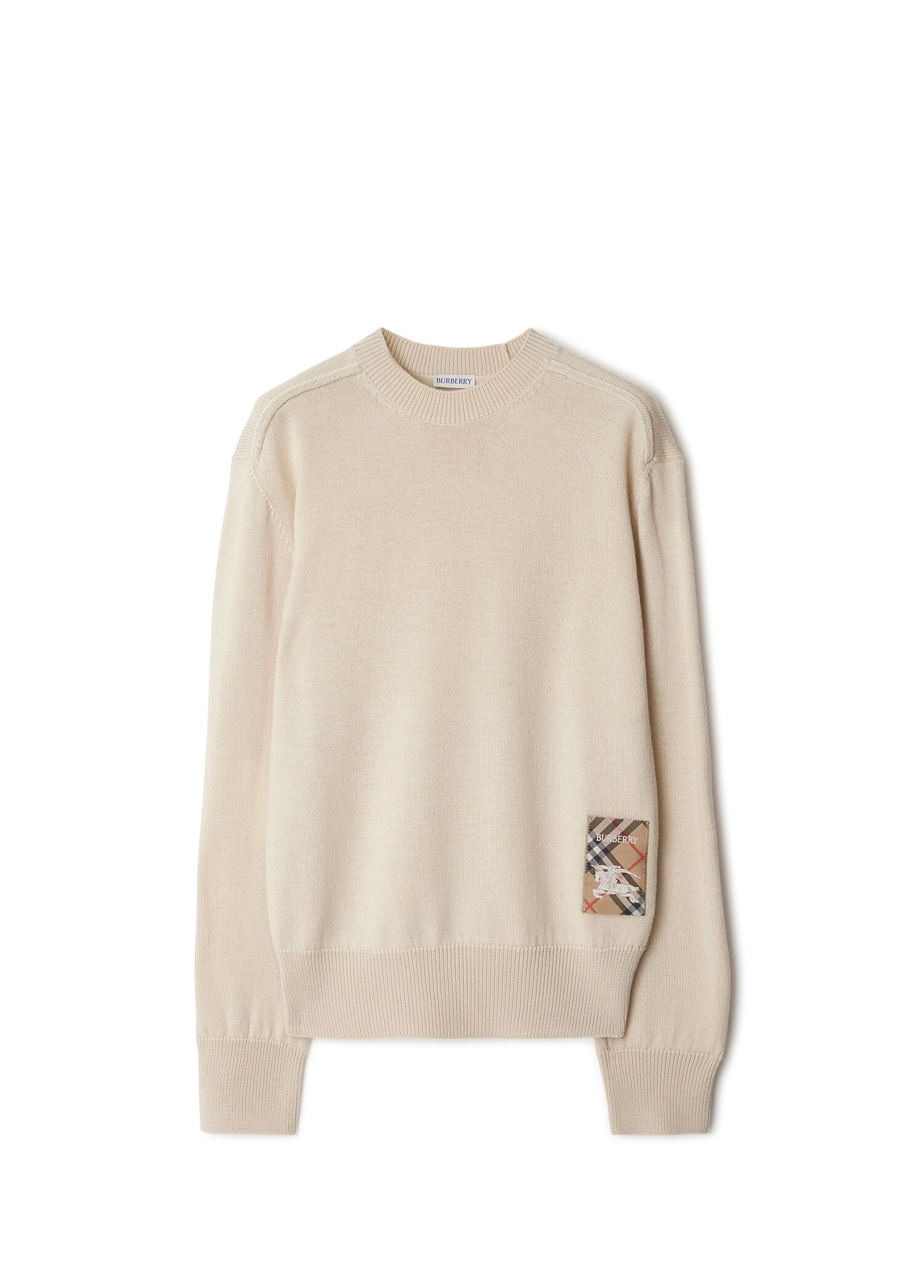 Smt Label Wool Krem Yün Kadın Kazak