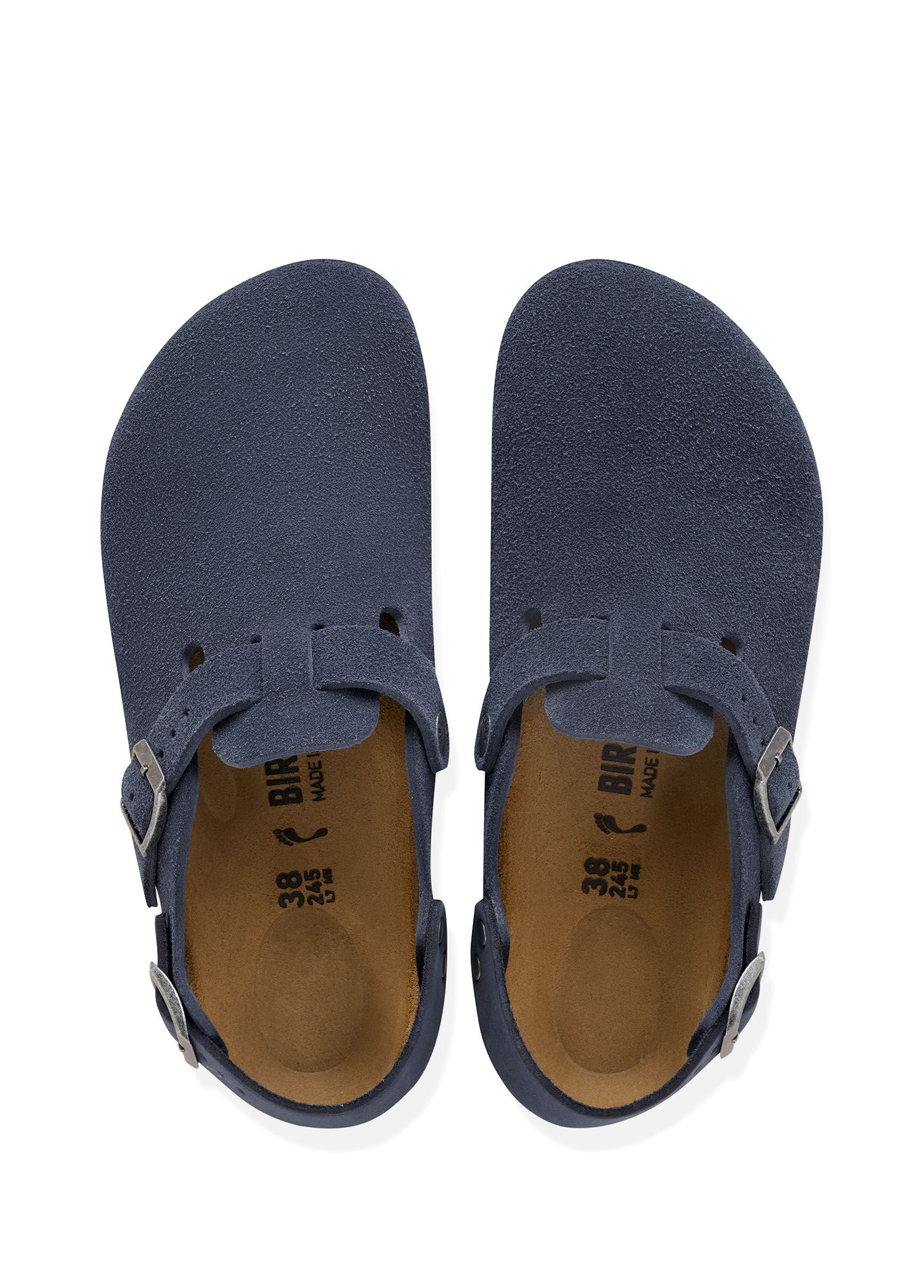 Birkenstock Lacivert Erkek Tokio VL Lacivert Erkek Süet Sandalet
