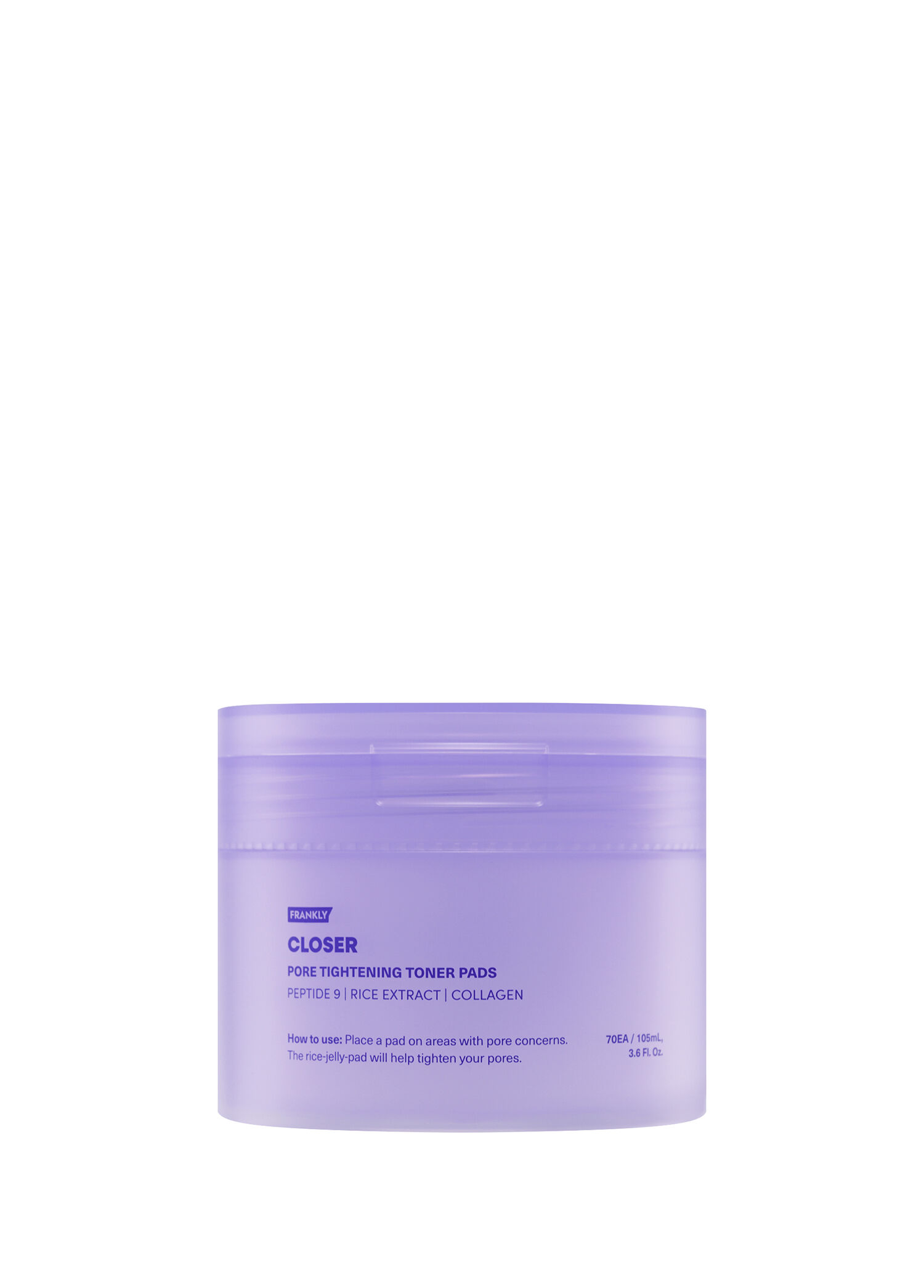 Closer Toner Pad Gözenek Sıkılaştırıcı 70 Adet Tonik Ped 105 ml