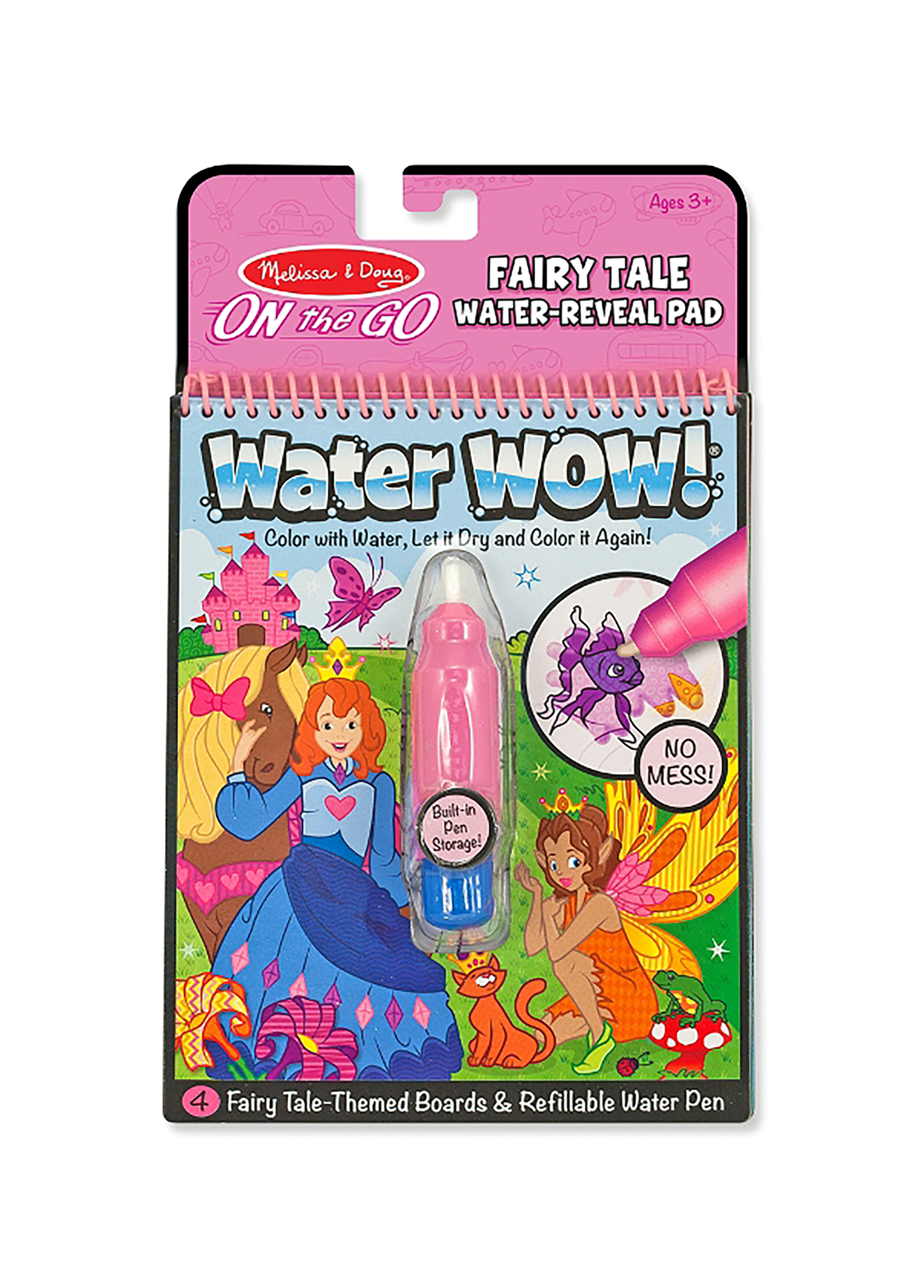 Water Wow Su ile Peri Hikayesi Boyama Kitabı Seti