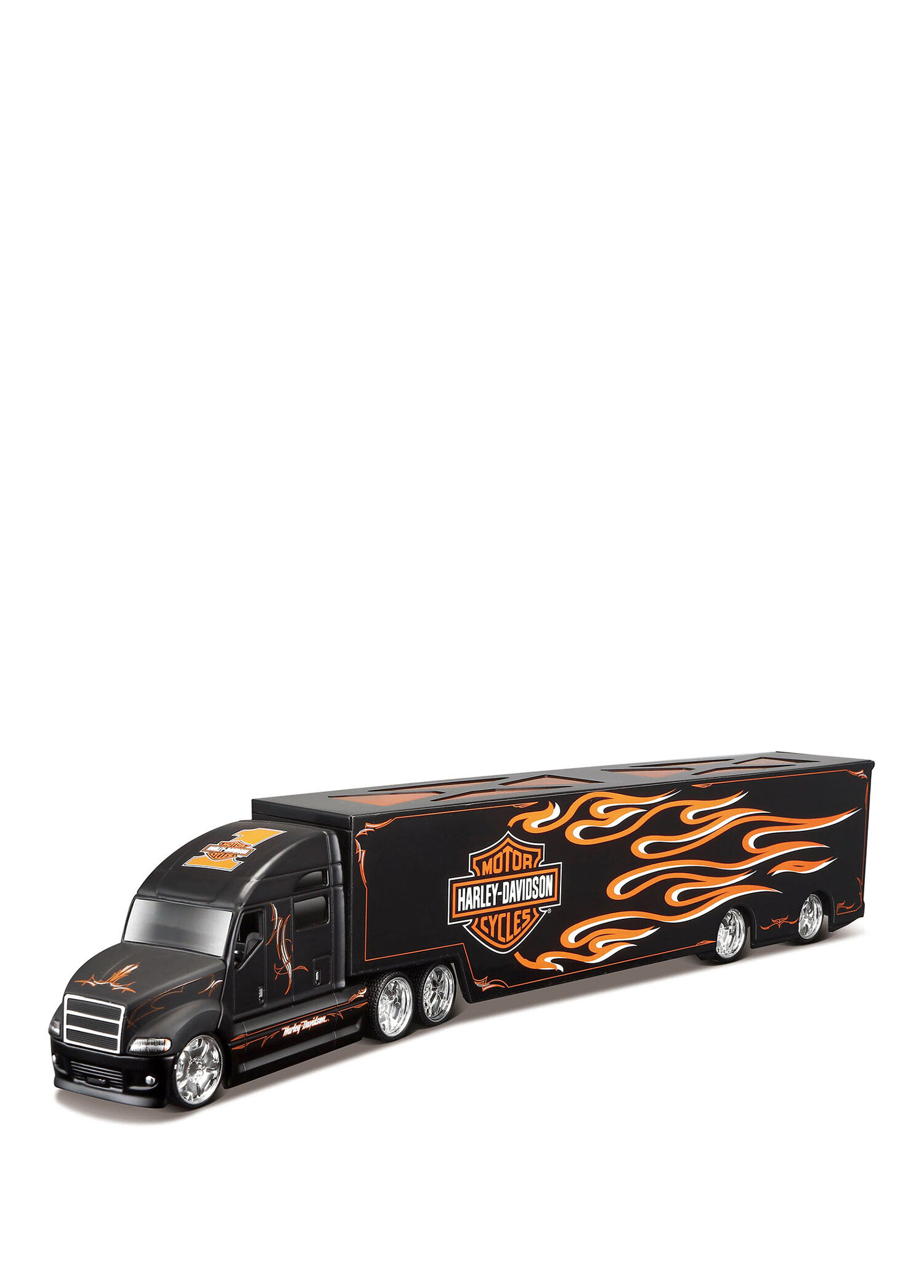 Harley Davidson 1:64 Model 3 Oyuncak Taşıyıcı Tır