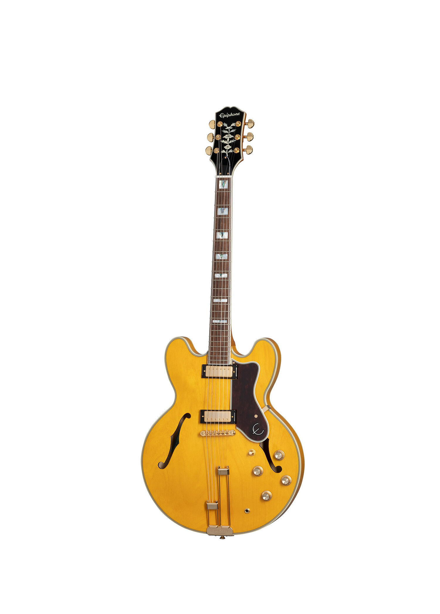 Sheraton Frequensator Semi Hollowbody Natural Elektro Gitar