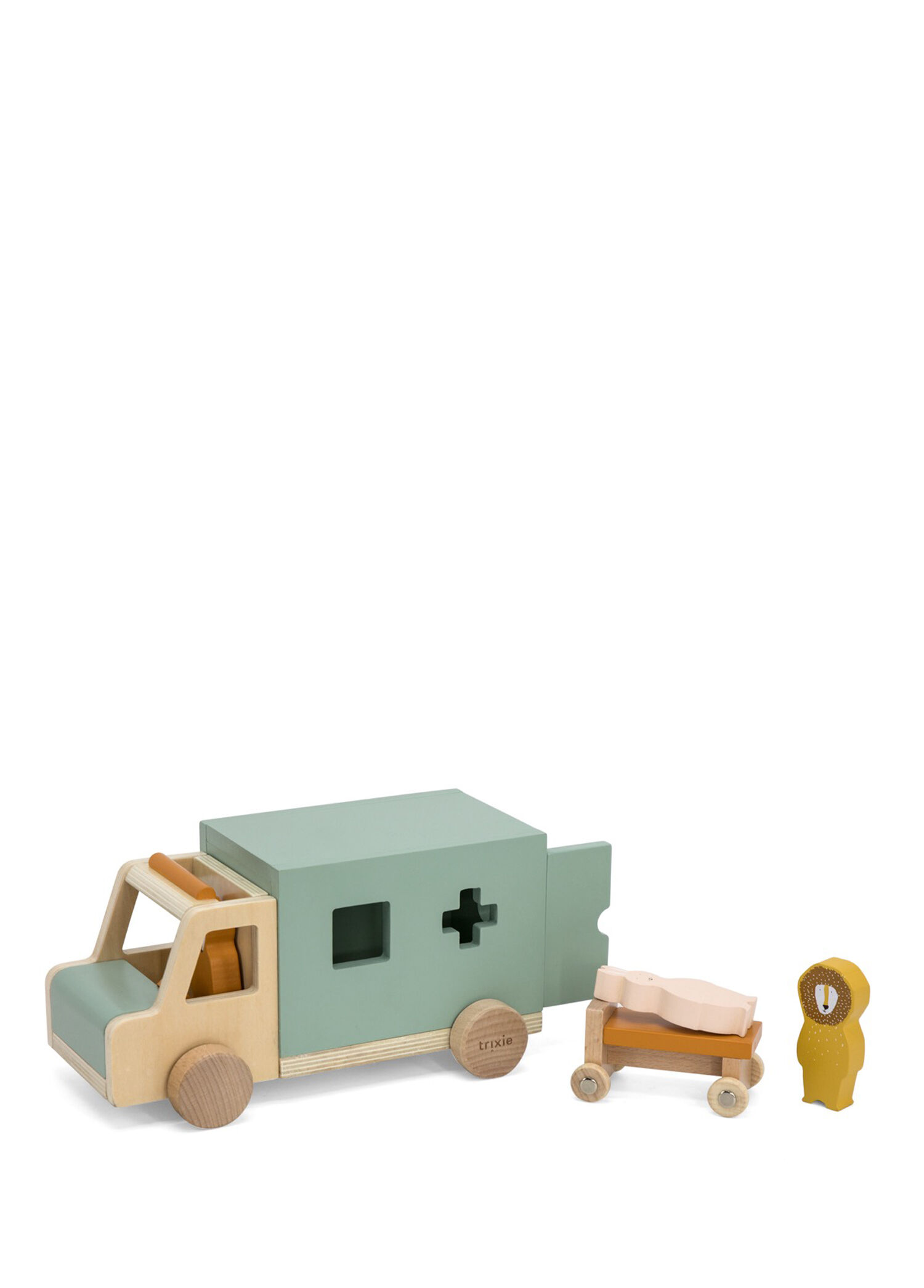Ambulance Ahşap Oyuncak