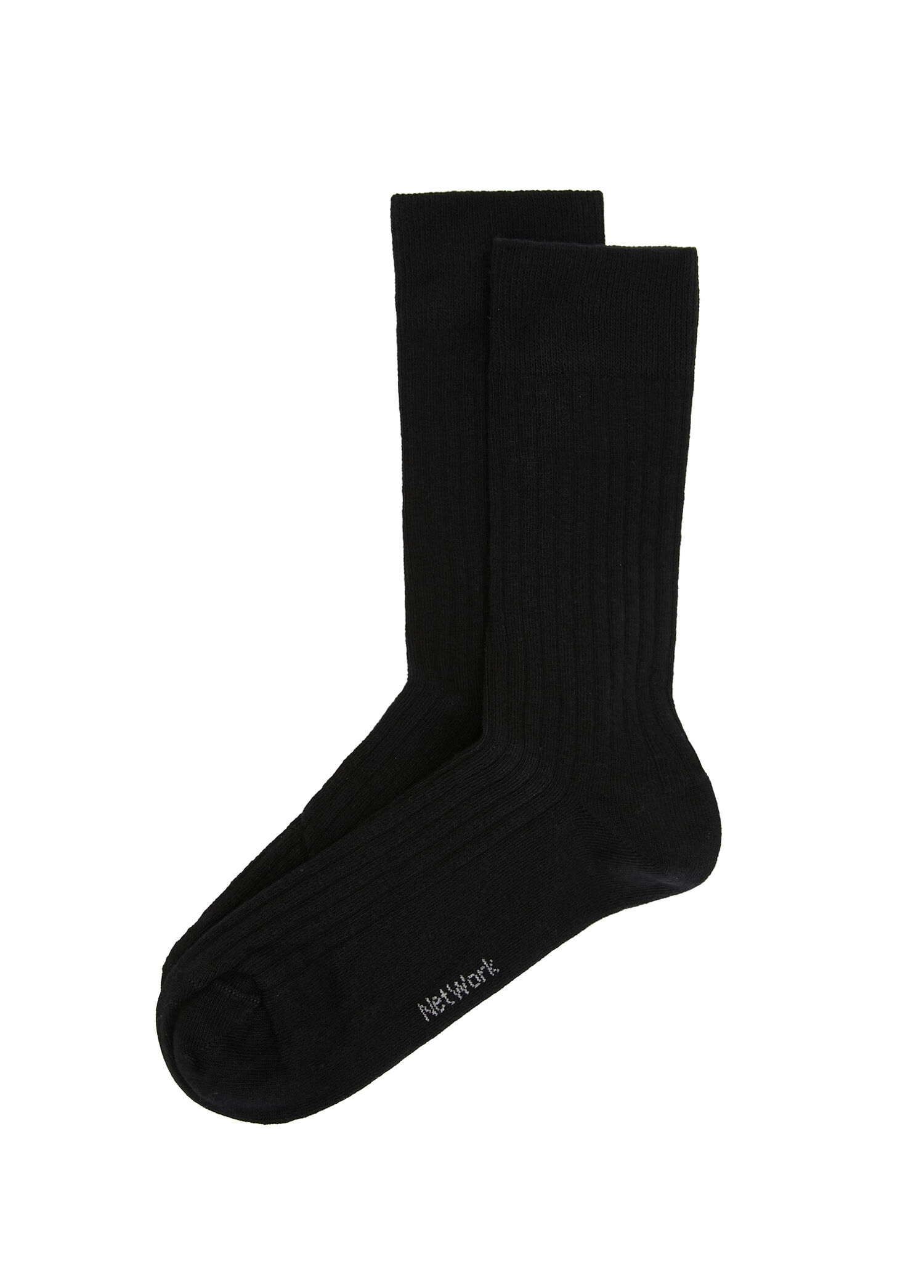 Black Men's Cotton Socks