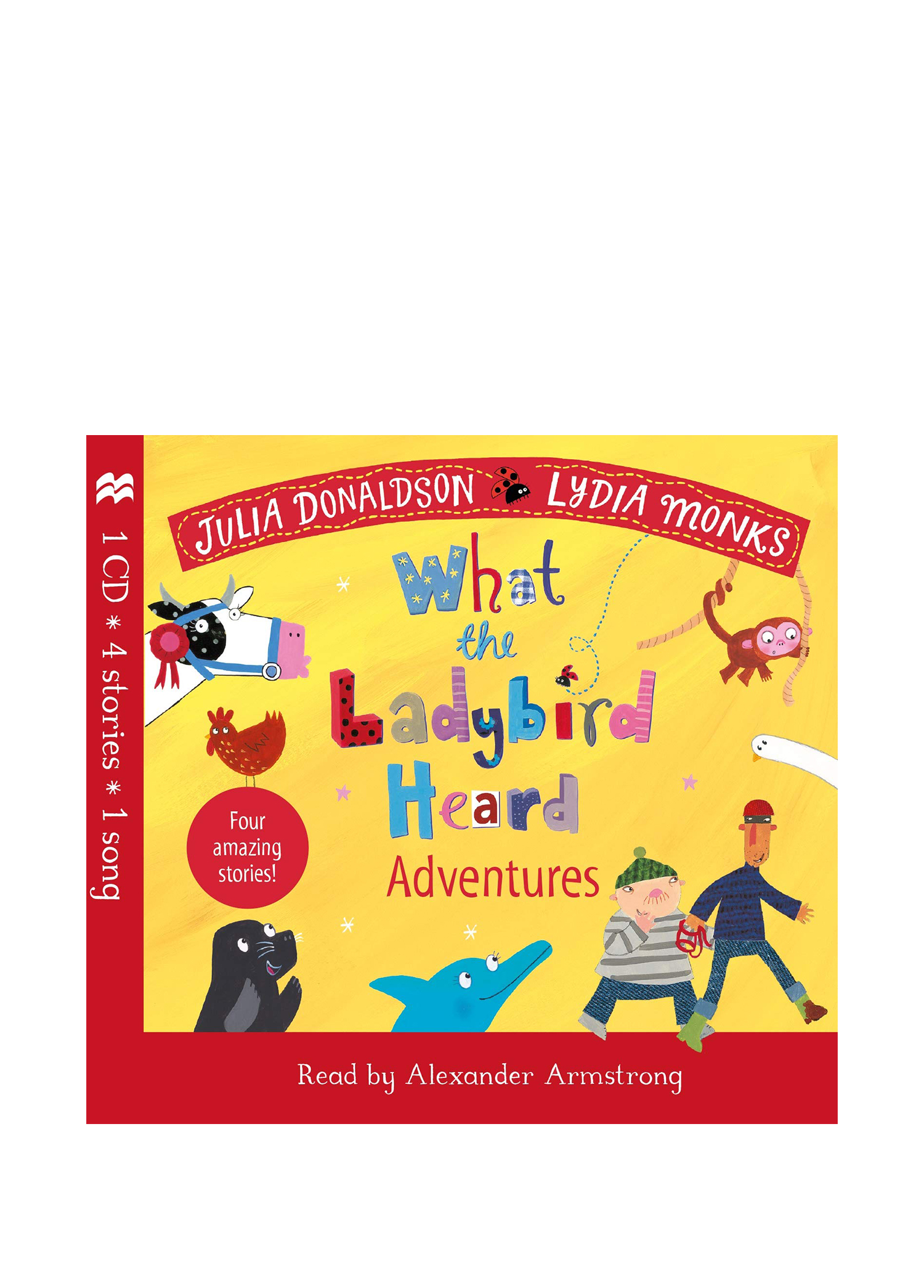 What The Ladybird Heard At The Seaside Book and CD Pack