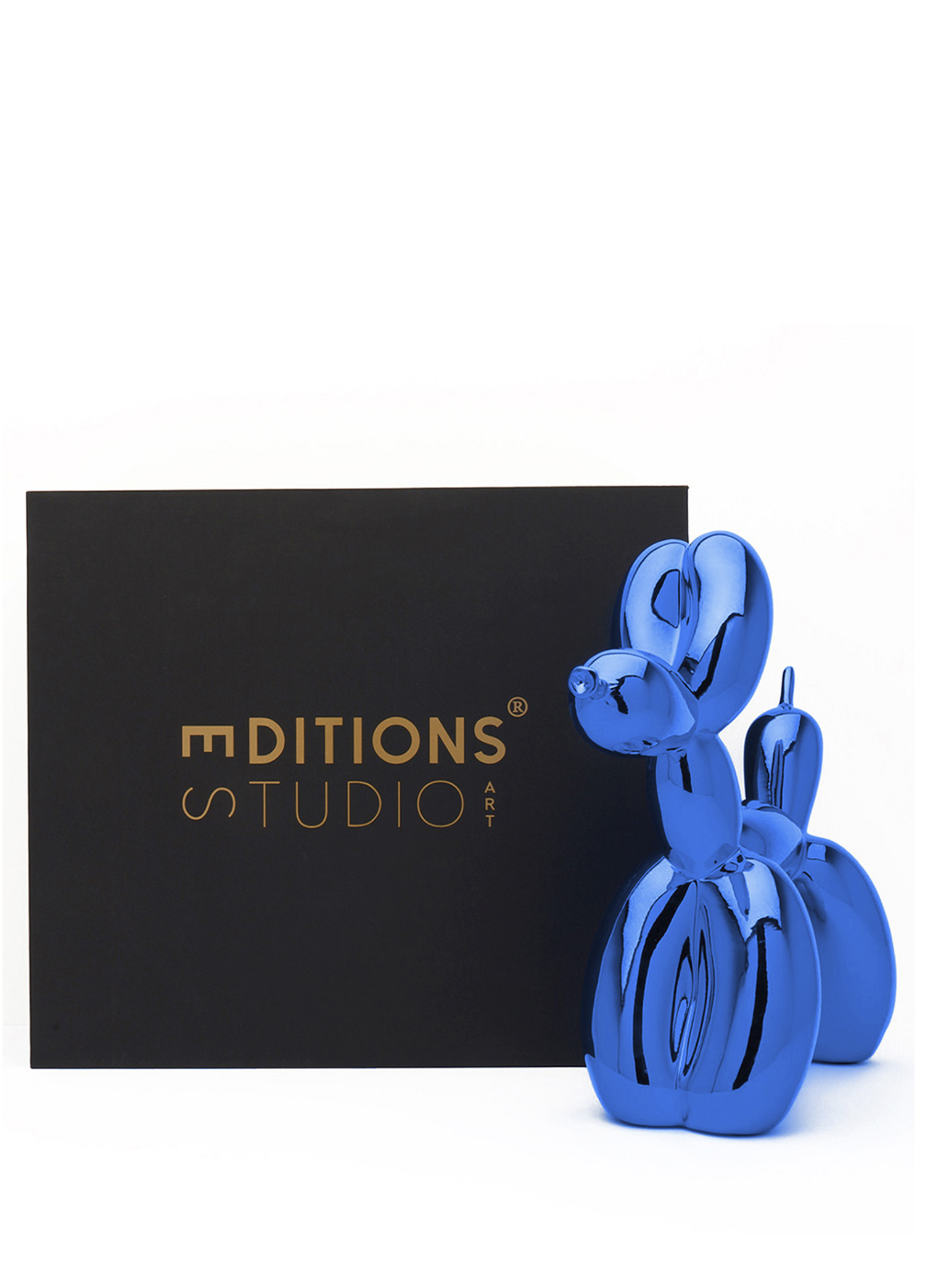 Jeff Koons Balloon Dog XXLarge Mavi Heykel