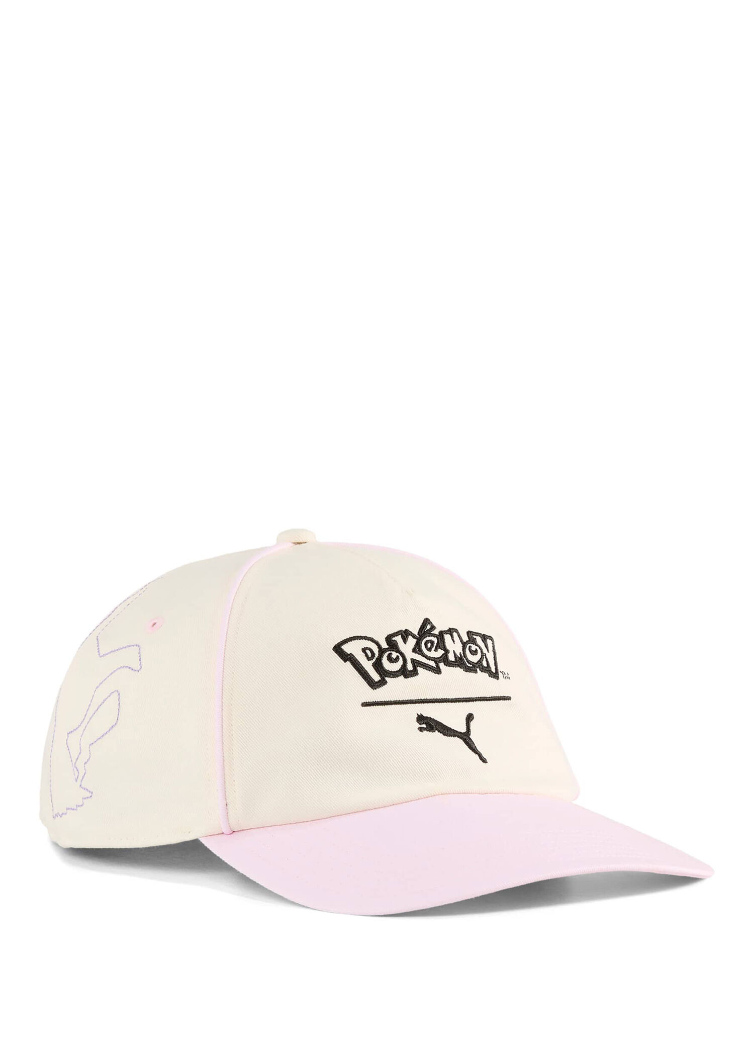 Puma x Pokemon Dad Alpine Snow Pearl Pink Unisex Şapka