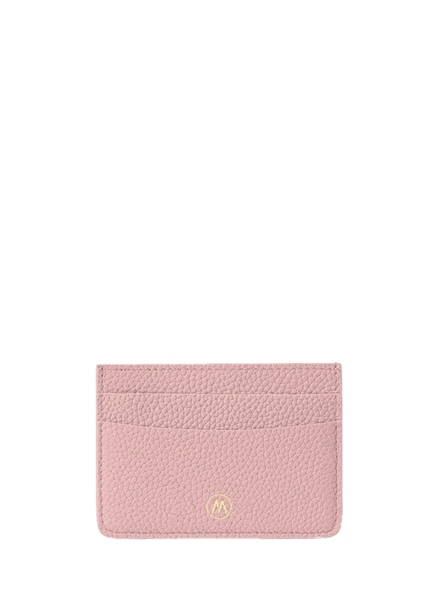 Pembe Mini Deri Unisex Çocuk Kartlık