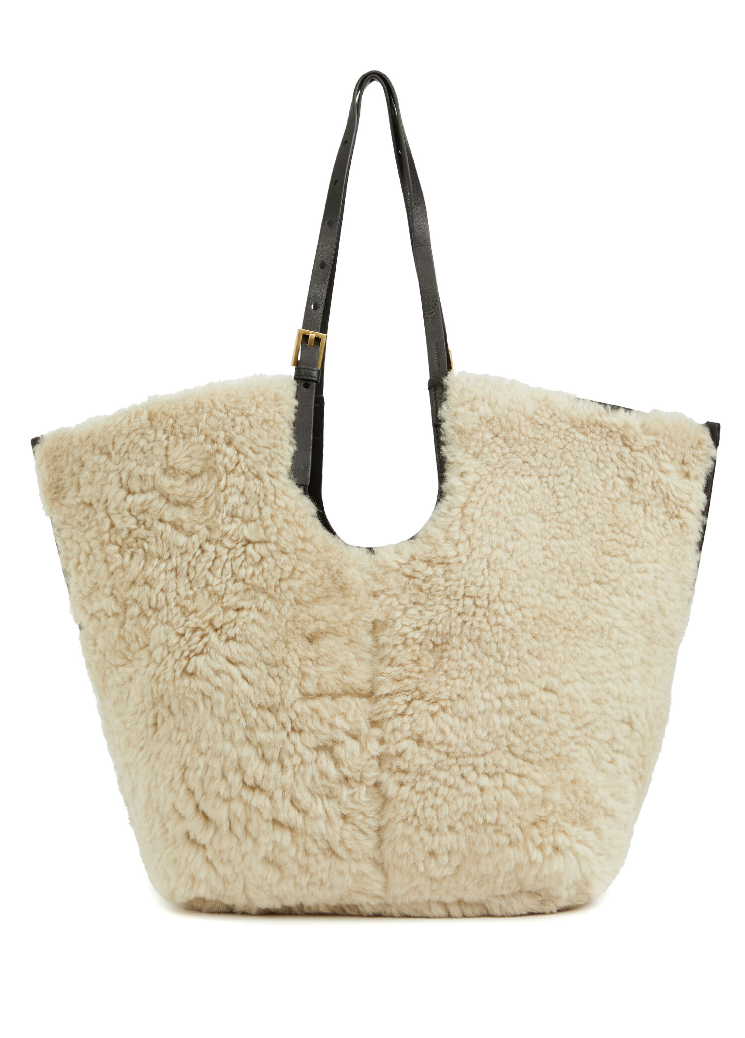 Ara Naturel Kadın Shearling Çanta