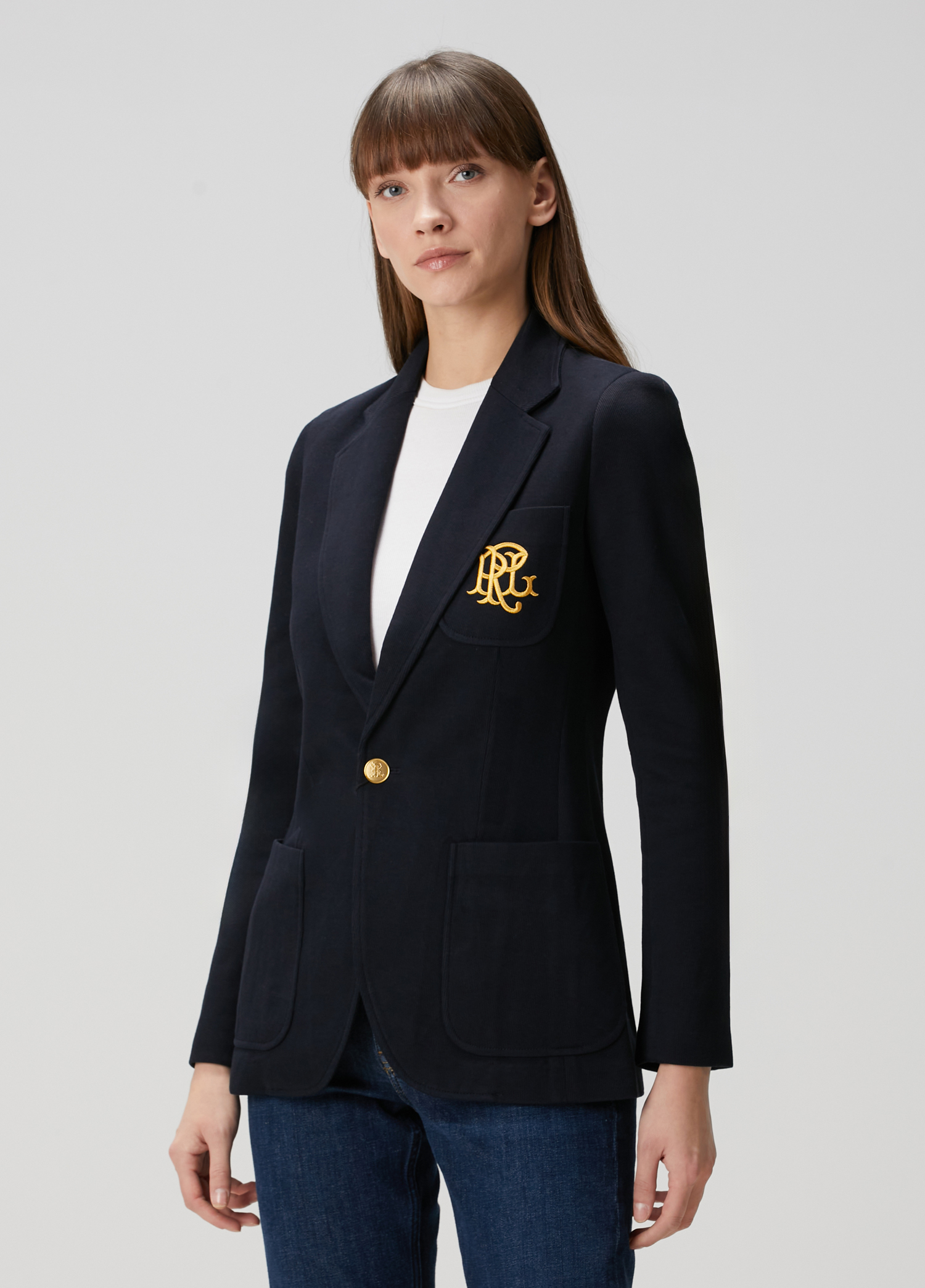 Lacivert Blazer