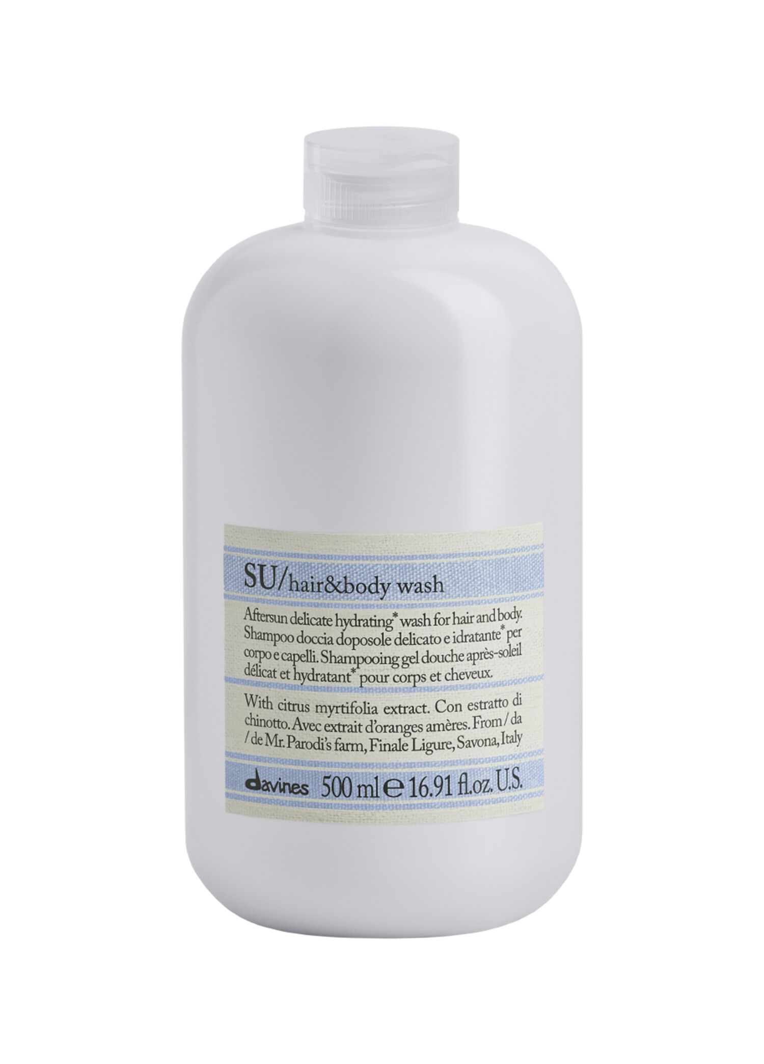 Su Hair And Body Wash Güneş Sonrası Koruyucu Saç Ve Vücut Şampuanı 500 ml