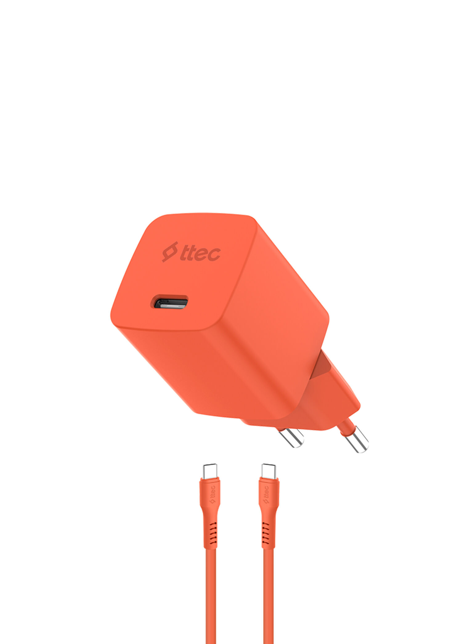SmartCharger GAN 45W AVS PD Hızlı Şarj Aleti + USB-C 3A Şarj Kablosu