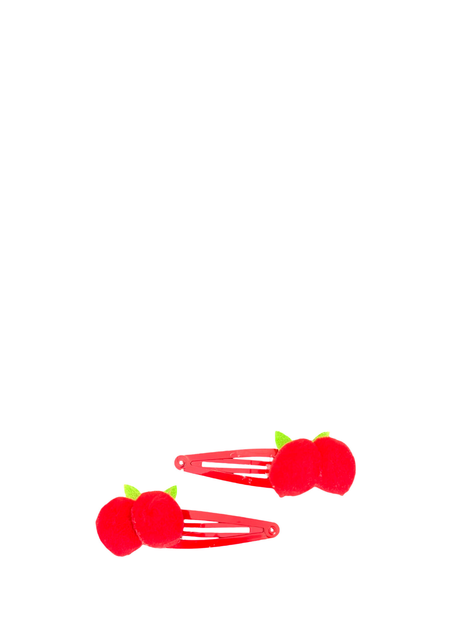 Cherry 2li Kırmızı Kız Çocuk Toka